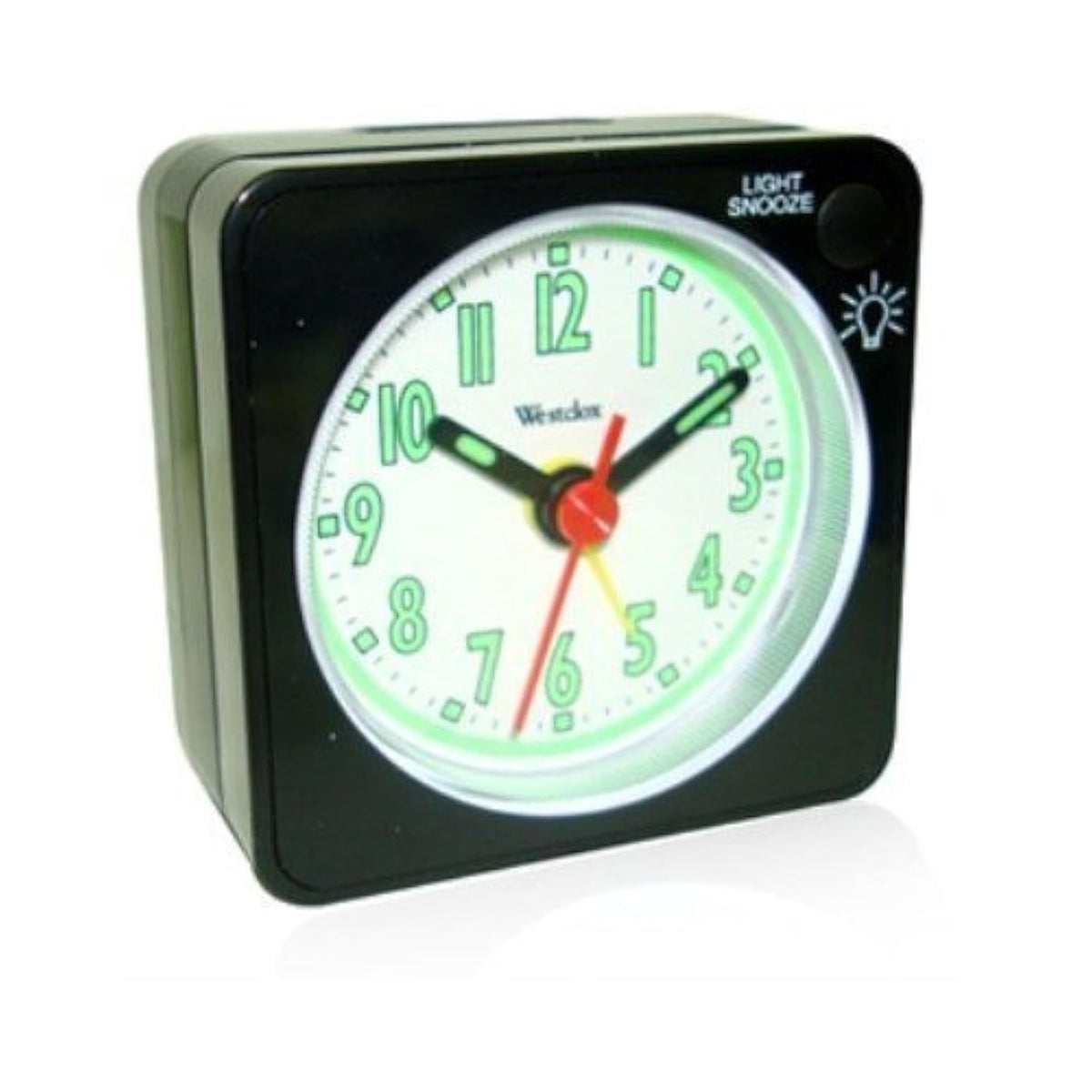 Westclox O158642 47370 Quartz Analog Clock Black