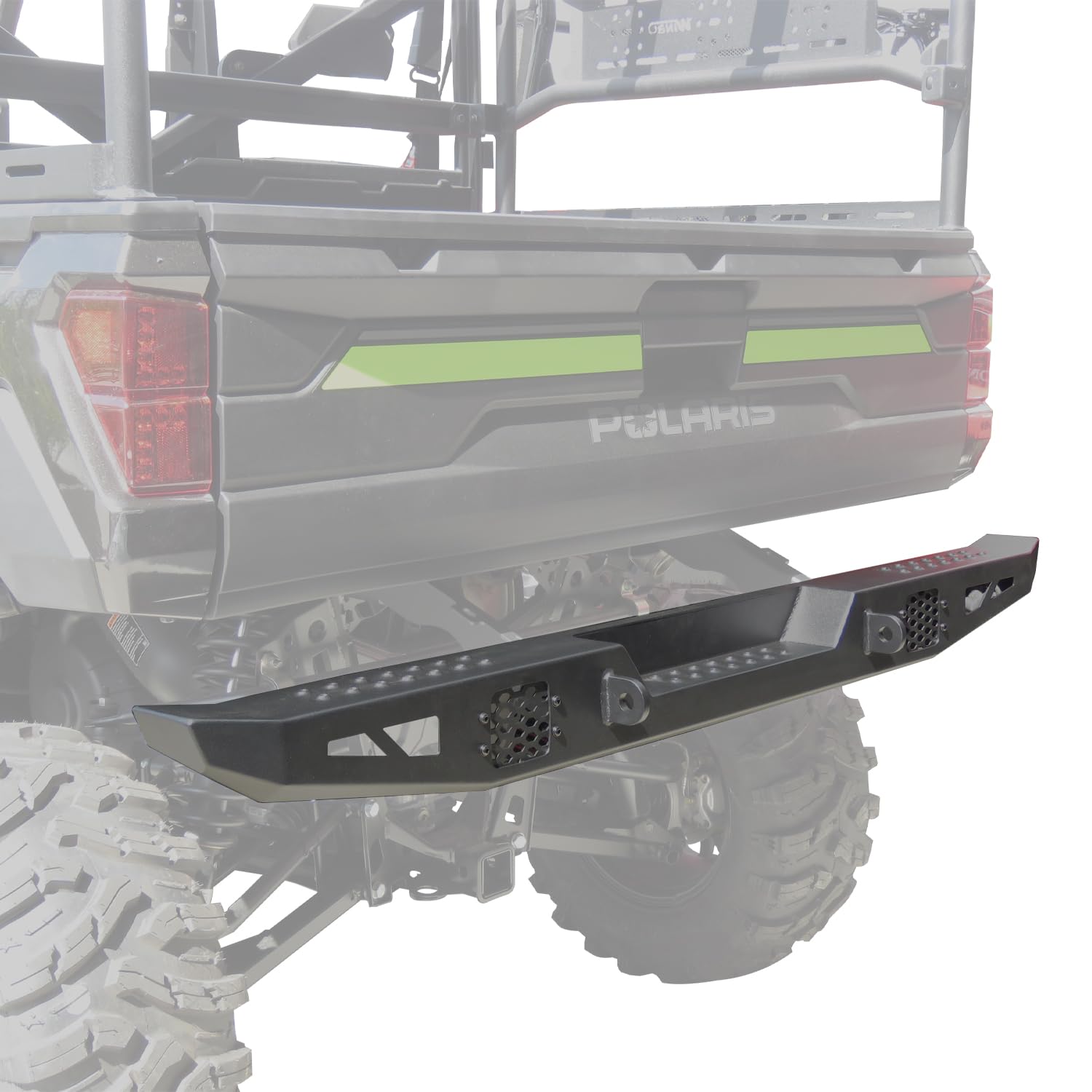 Navifree Sheet Metal Rear Bumper Fit For 2018-2023 Polaris Ranger 1000