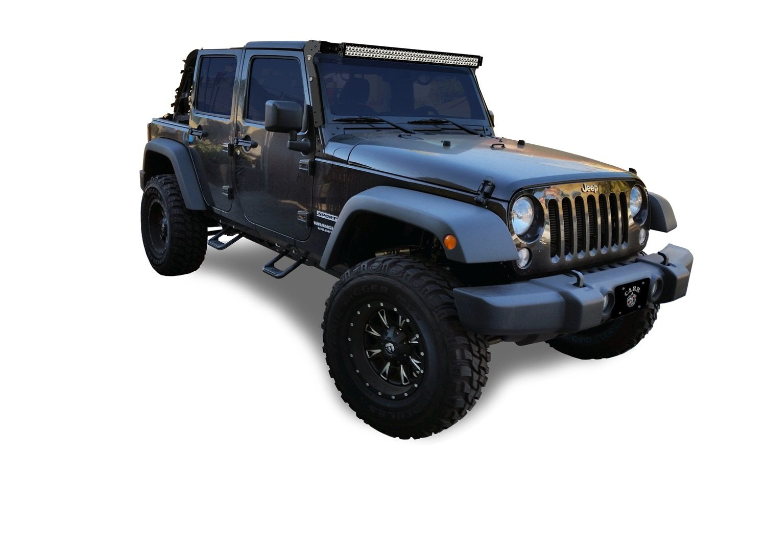 Carr 104501 Hoop Ii Xp3 Black Powder Coat Pair