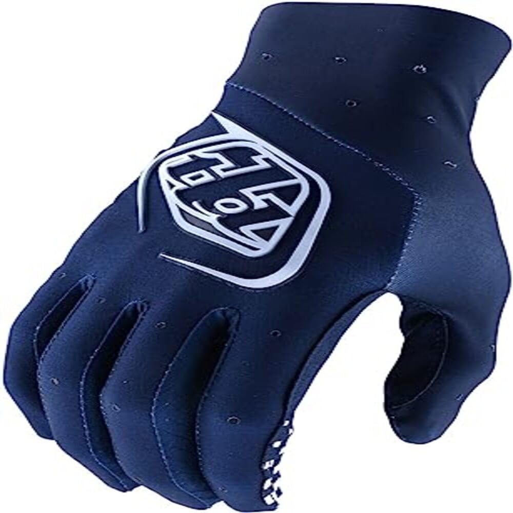 Troy Lee Designs Motocross Motorcycle Dirt Bike Racing Mountain Bicycle Riding Gloves, SE Ultra Glove (Navy, Medium)