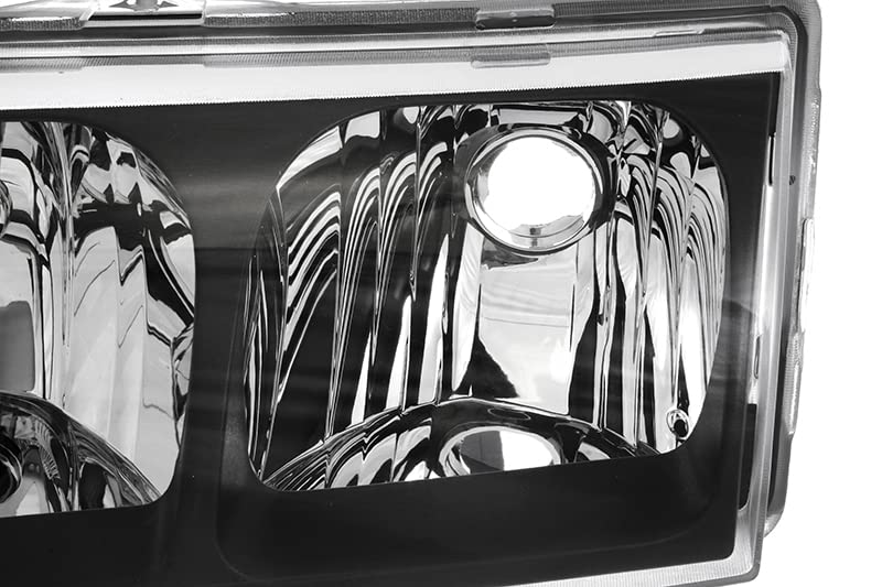 Gold Shrine For Saturn Vue Headlights Lamps Set 2002 2003 2004 Halogen Driver And Passenger Side