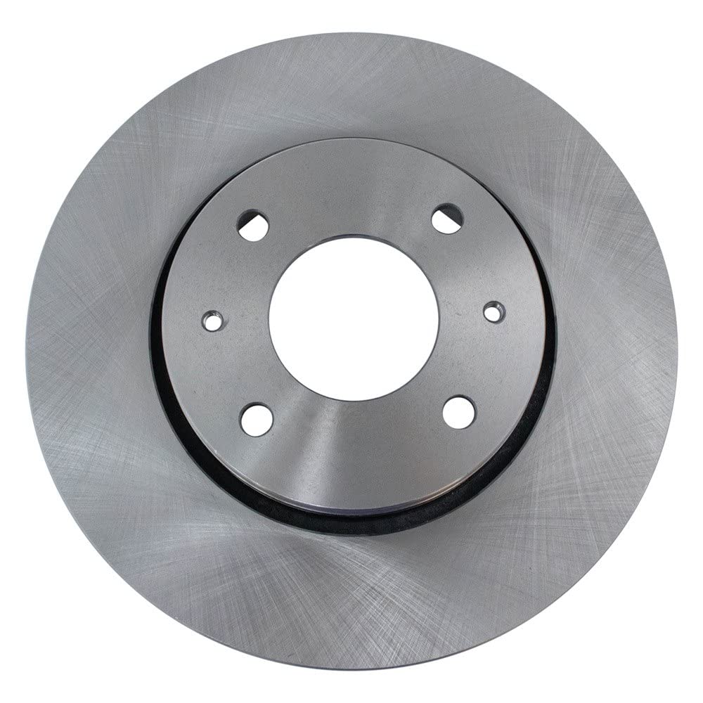 Trq Front Brake Rotors Set Vented Compatible With 2000-2004 Volvo S40 2000-2003 V40