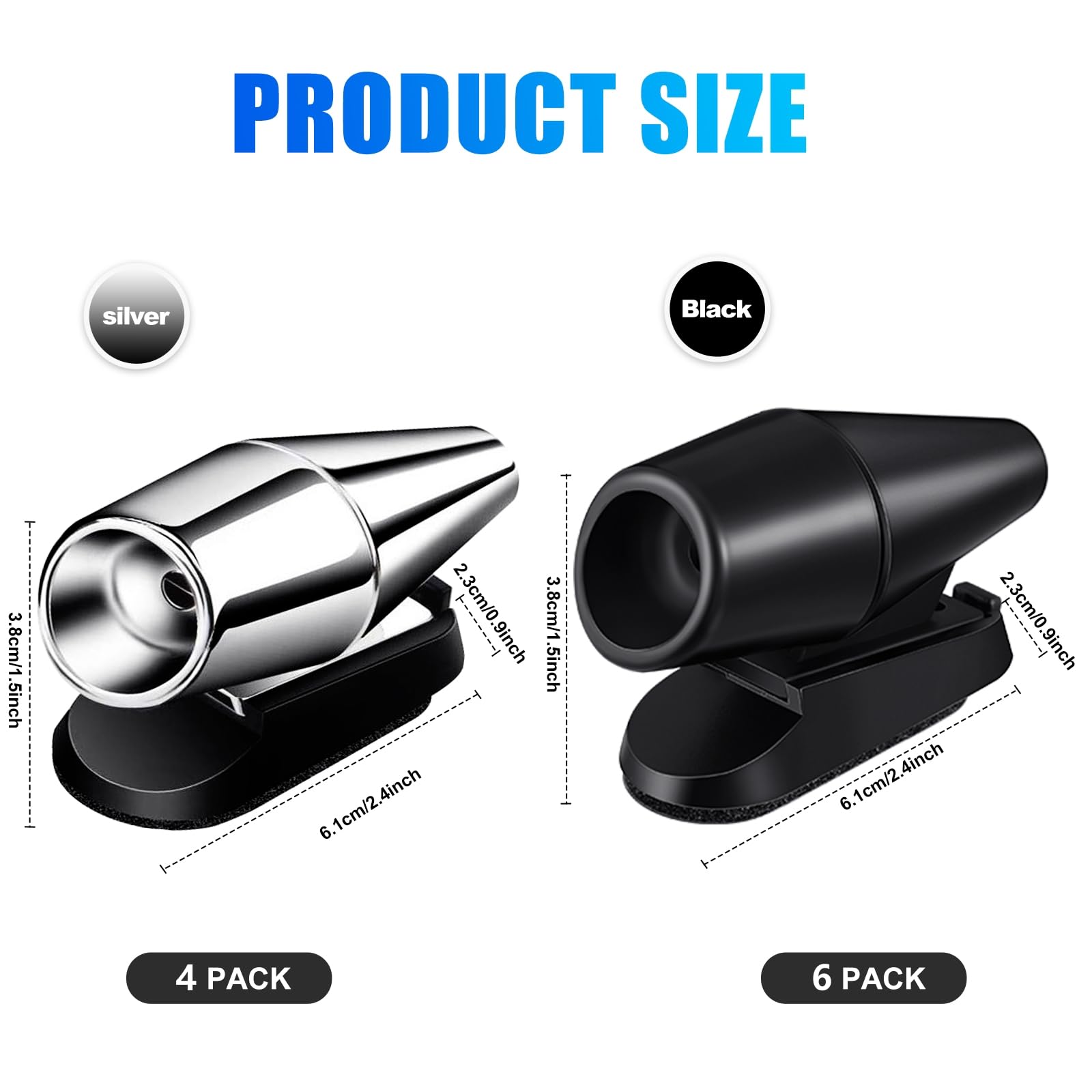 Frienda 10 Pcs Deer Whistles Horns Deer Avoids Collisions Vehicles Wind Activated Ultrasonic Warning For Car Motorcycles Animal