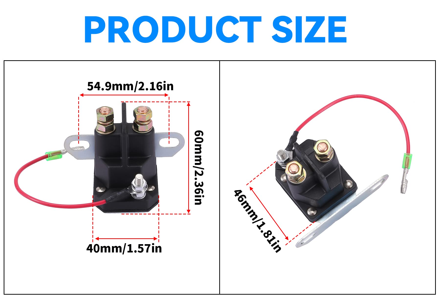 Stylemafia Starter Relay Solenoid Switch Fit For Polaris Sportsman 250 300 335 400 500 600 700 Almost All Models