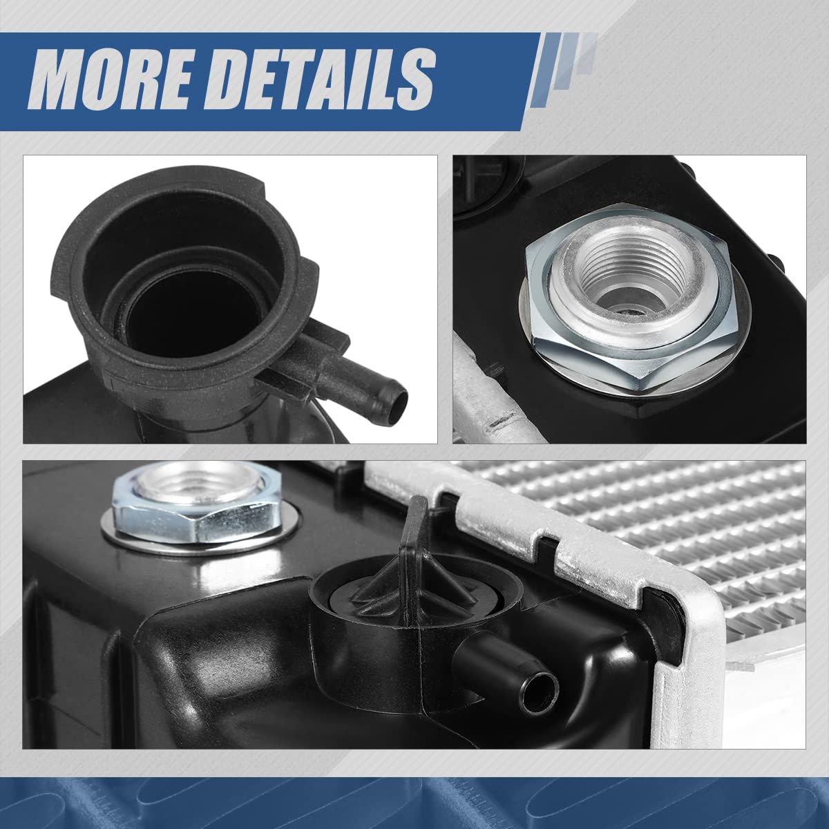 Auto Dynasty Radiator Compatible With 93-02 Chevrolet Lumina Apv Oldsmobile Silhouette Pontiac Trans Sport 3.8L, Dpi 1476 Factor