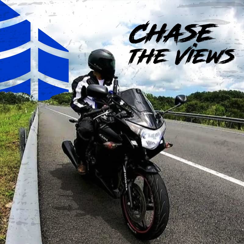 Hwk Spyder Motorcycle Jacket For Men With Weather Resistant Cordura Textile Fabric For Enduro Motocross Jacket Small/Black