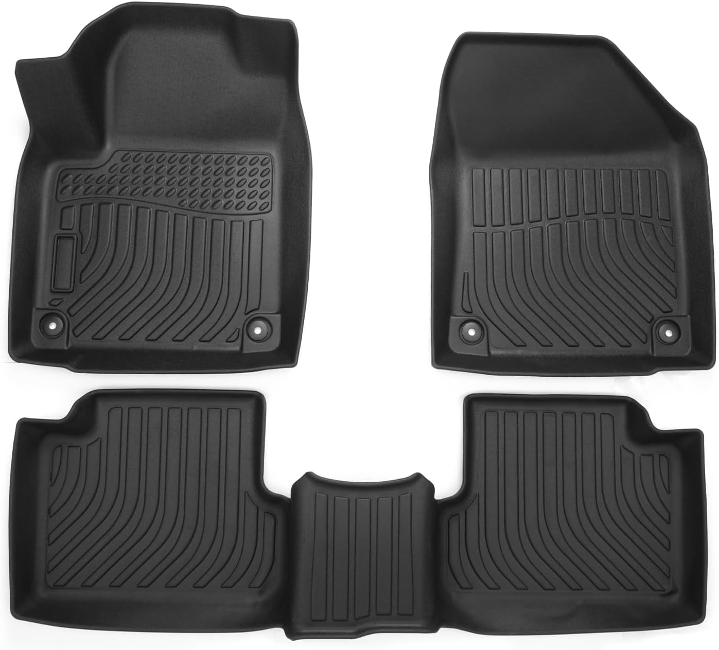 Cartist Floor Mats Compatible with Jeep Cherokee 2016-2023 (Not for Grand Cherokee) Accessories All Weather Floor Mat Heavy Duty