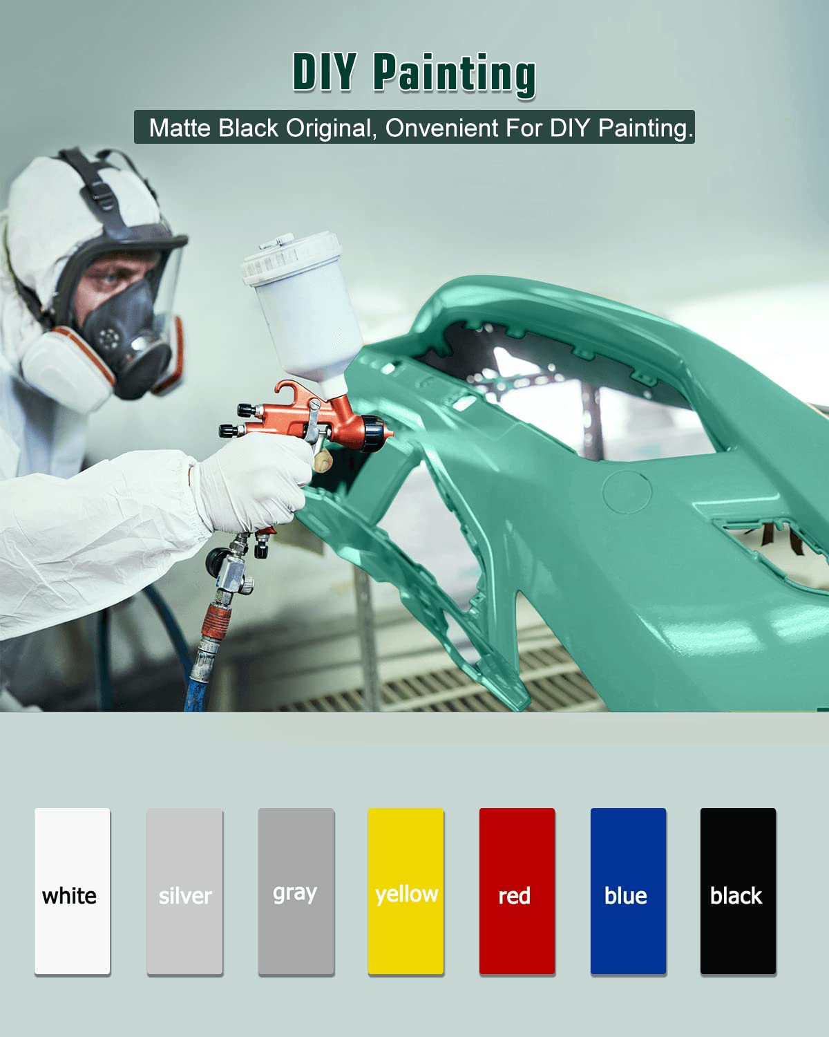 Scitoo Front Bumper Cover Fit For 2017 2018 For Ford Fusion Plastic Bumper Replacement Hs7Z17D957Aptm