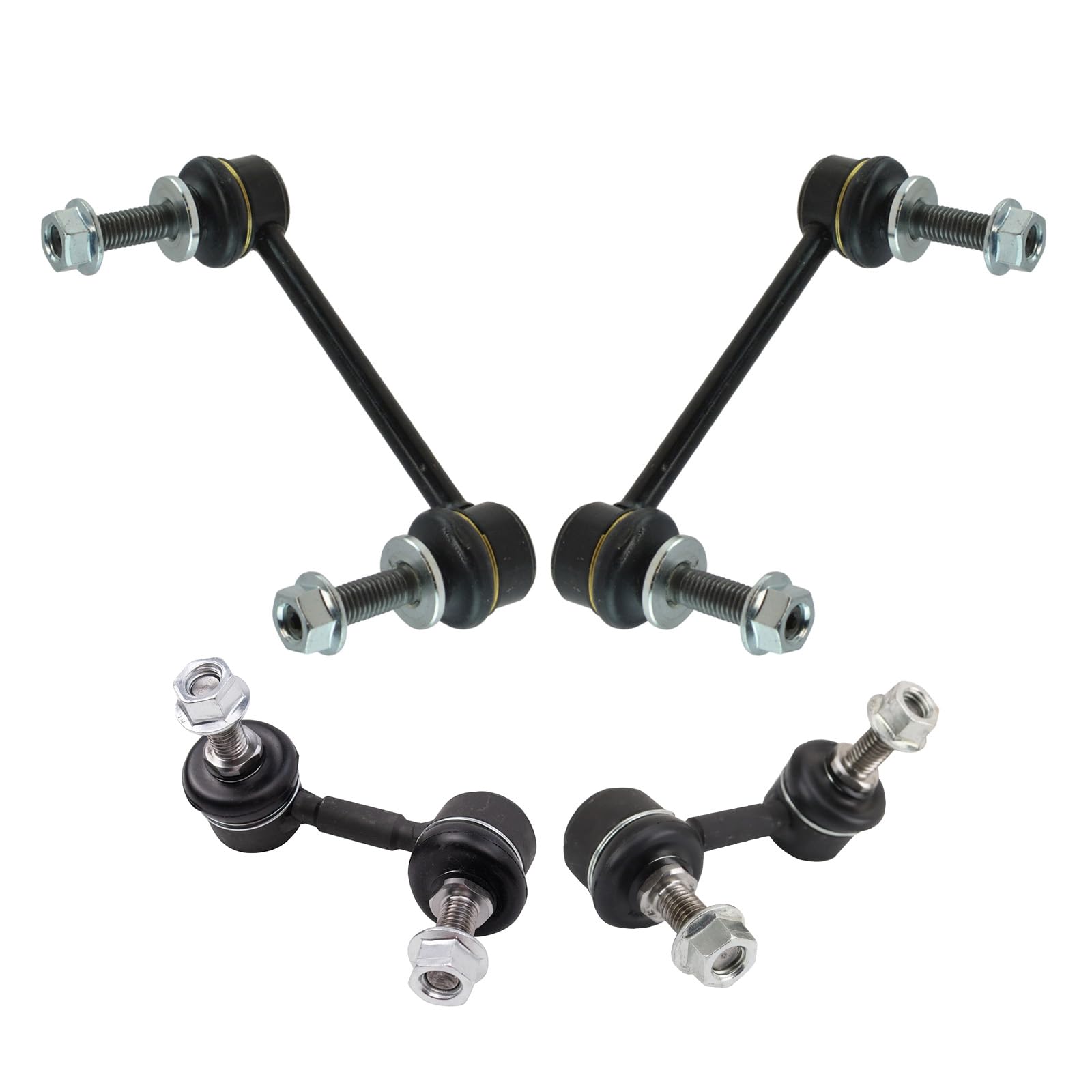 Trq Sway Bar Stabilizer Link Set Compatible With 2004-2009 Cadillac Srx 2005-2011 Sts