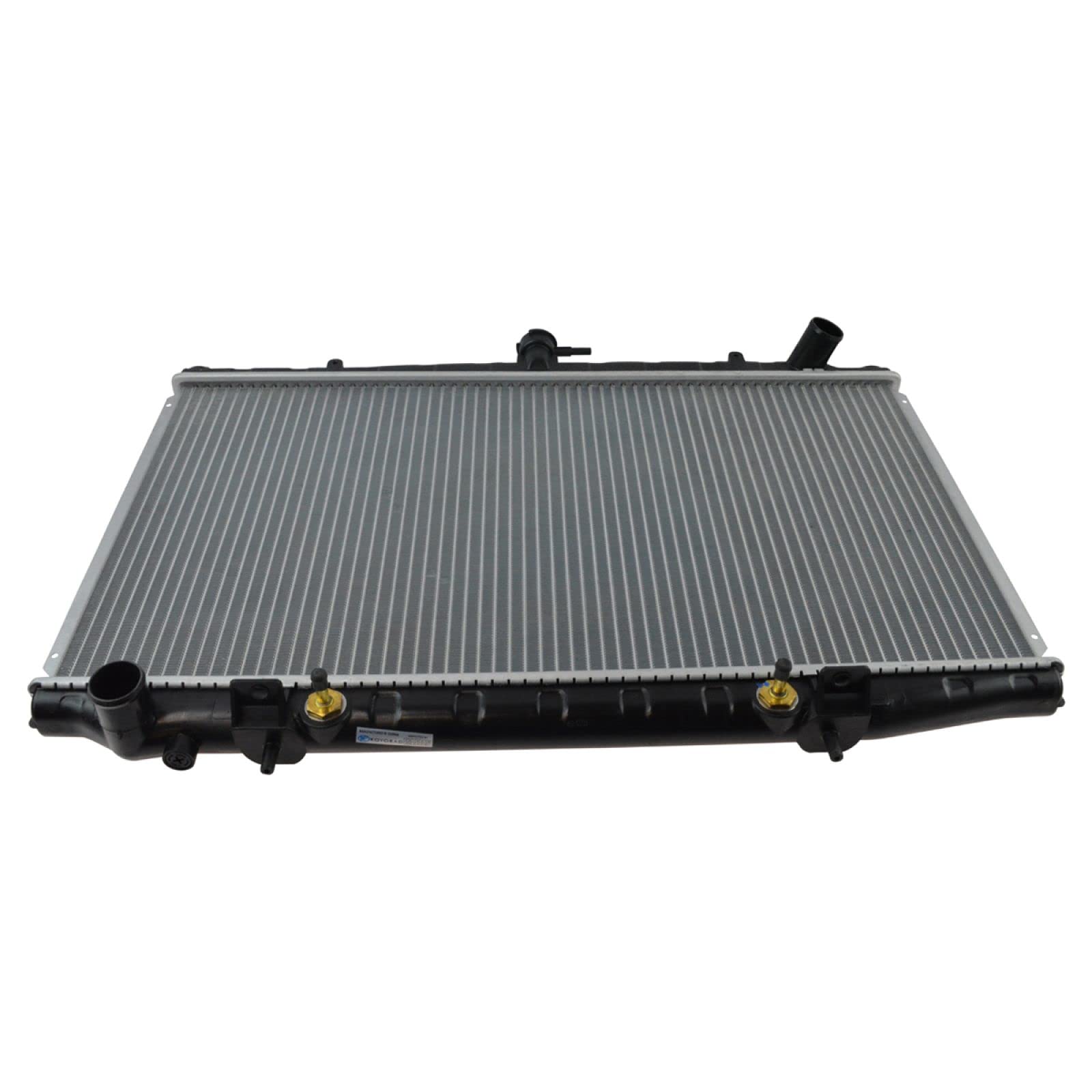 Trq Radiator Assembly Aluminum Core Compatible With 93-01 Nissan Altima Cu1573 Cu2150 Ni3010103 Ni3010104