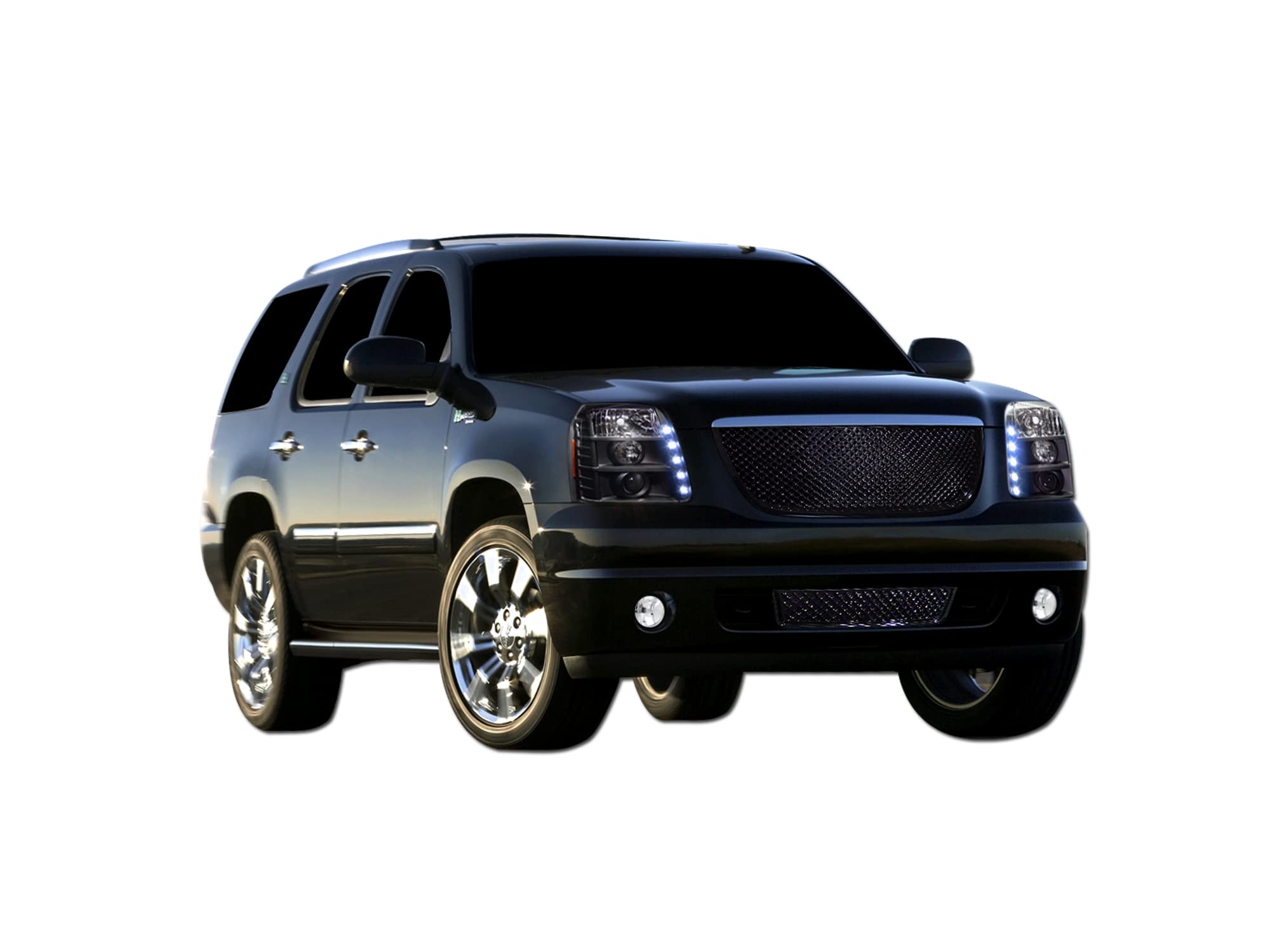 Armordillo 2007-2014 Gmc Yukon Mesh Grille Gloss Black