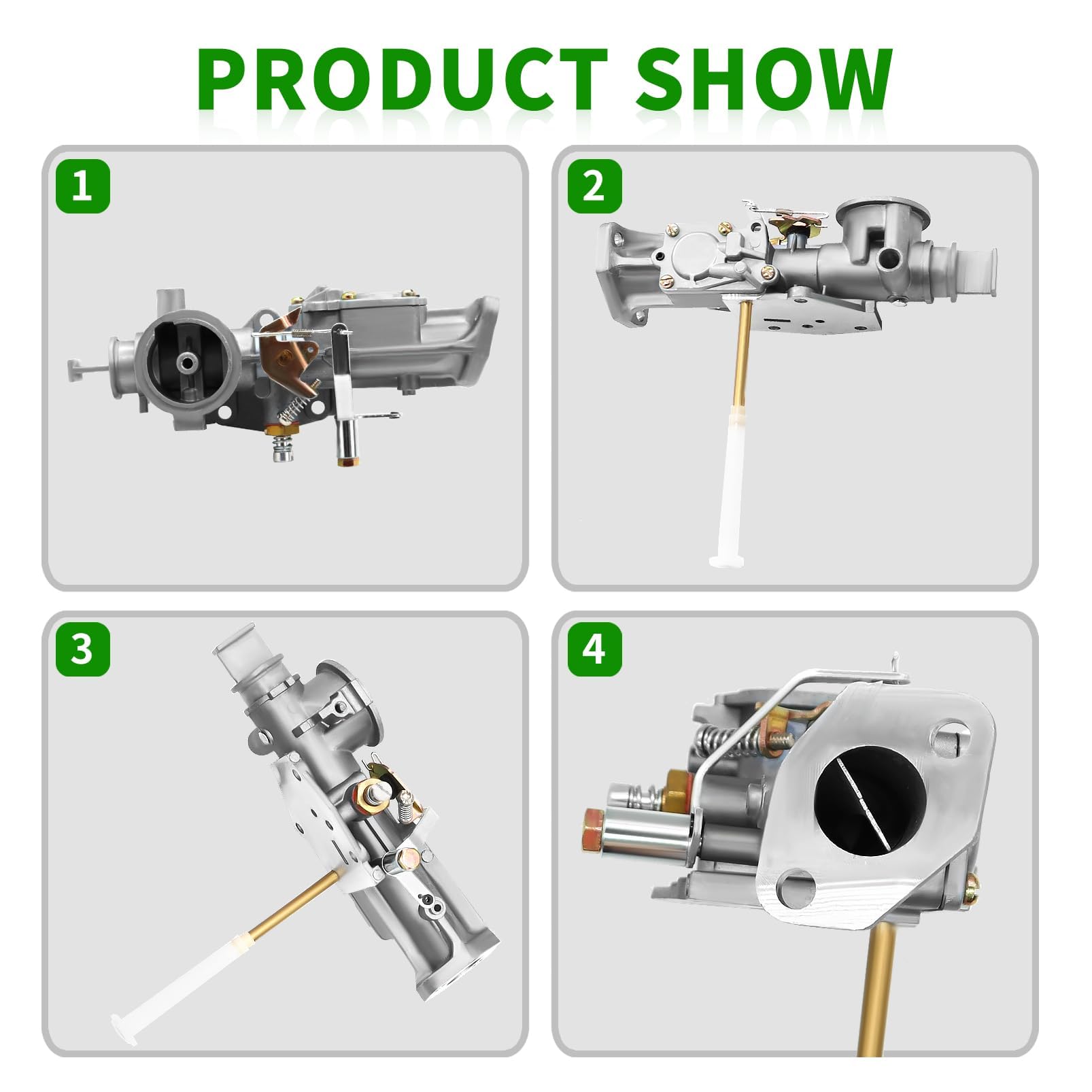 Yunnergo 299437 297599 Carburetor Compatible with B-S 5HP 130201 130202 130207 130212 130231 130232 130251 130252 130292 130297