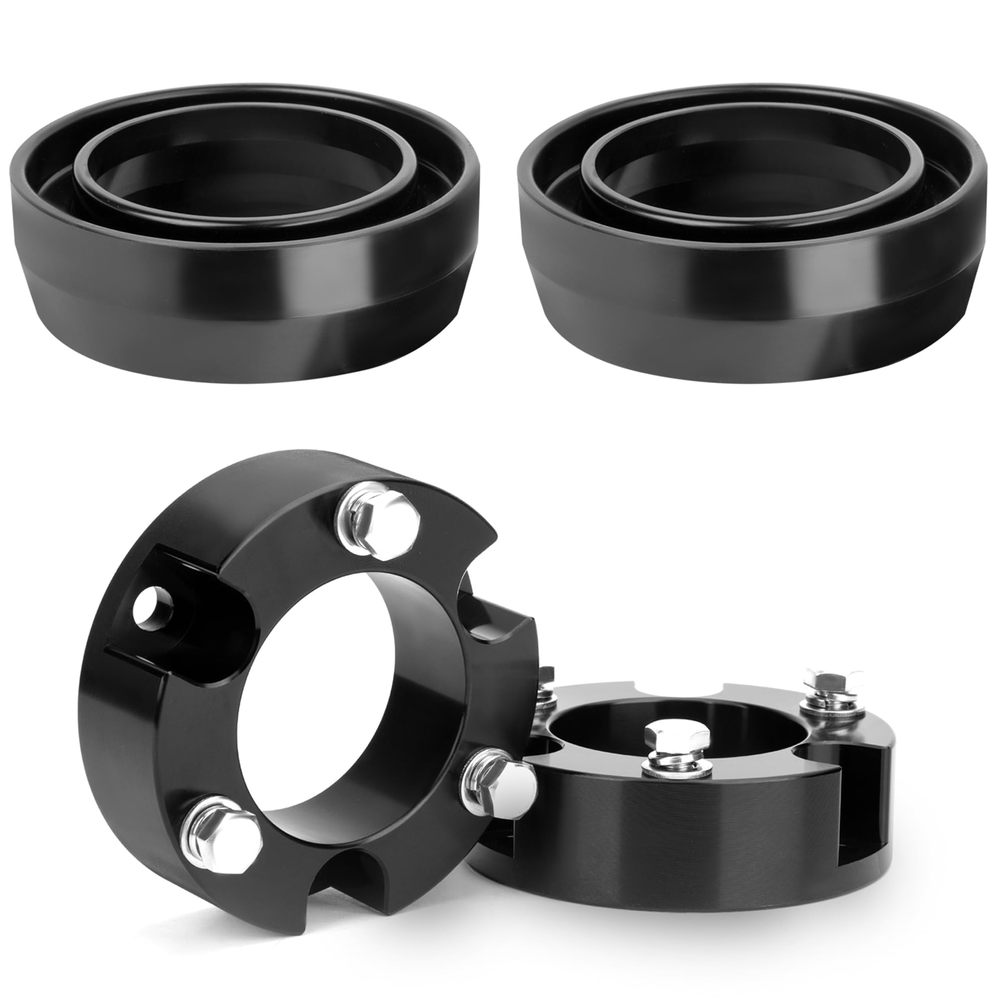 Ksp 4Runner Full Leveling Lift Kits, 3''Front Suspension Strut Spacers And 2'' Rear Polyurethane Coil Spring Spacers Fit For 200