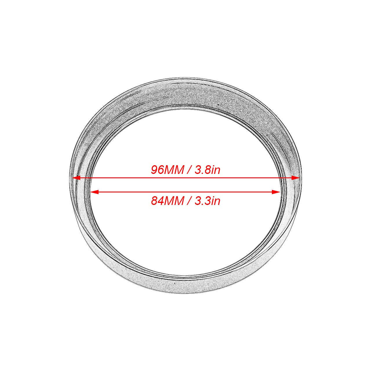 Hdbubalus Black Speedometer Trim Ring Fit For Harley Sporster 883 1200 Dyna Street Bob Low Rider Models