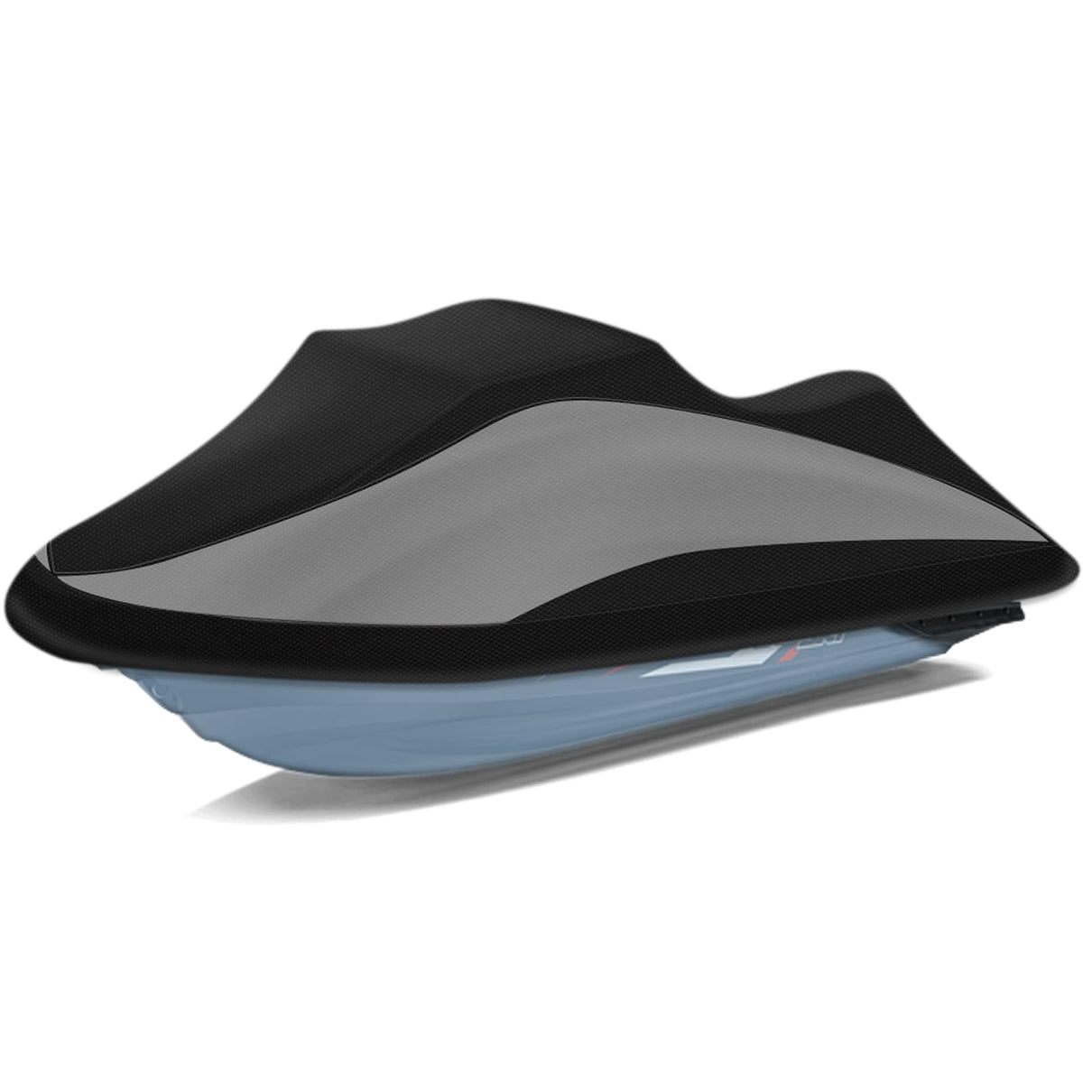 Tokept Trailerable Jet Ski Cover, 300D Heavy Duty Waterproof Pwc Cover With Reflective Strip Vents, Fits Seadoo, Yamaha, Gtx, Ka