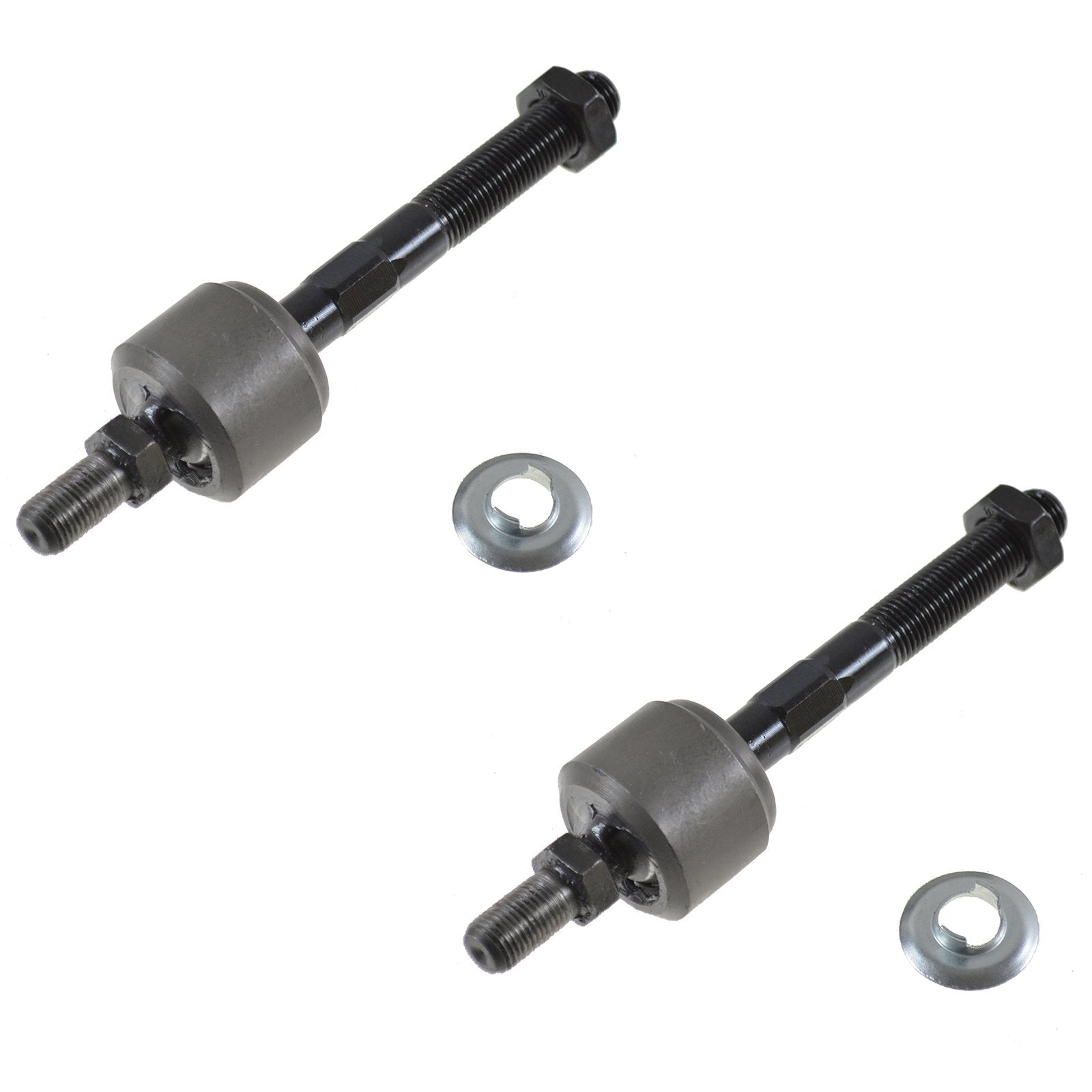 TRQ Front Inner Tie Rod Set Compatible with 1990-1993 Honda Accord