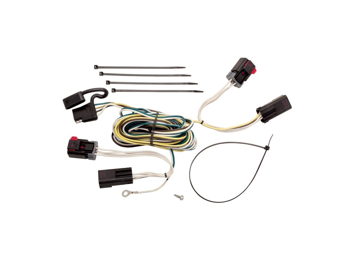 Tekonsha 118300 T-One T-Connector Harness, 4-Way Flat, Compatable with 2004-2007 Chrysler Town & Country, 2004-2007 Dodge Carava