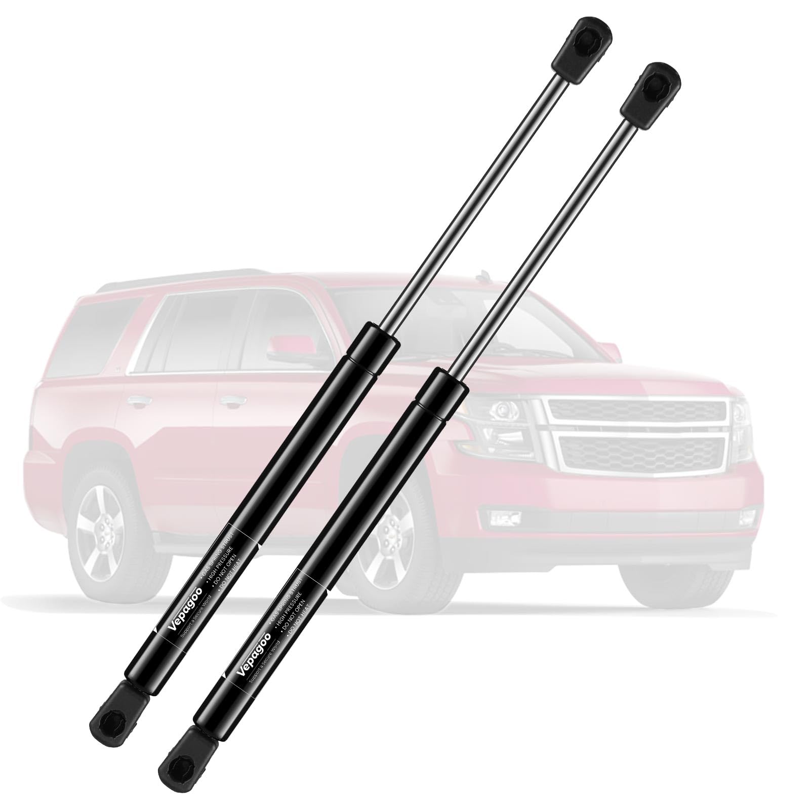 Vepagoo 6156 Rear Hatch Liftgate Strut Fit For 2007-2014 Cadillac Escalade, 2007-2014 Chevrolet Suburban 1500 2500, 07-14 Chevro