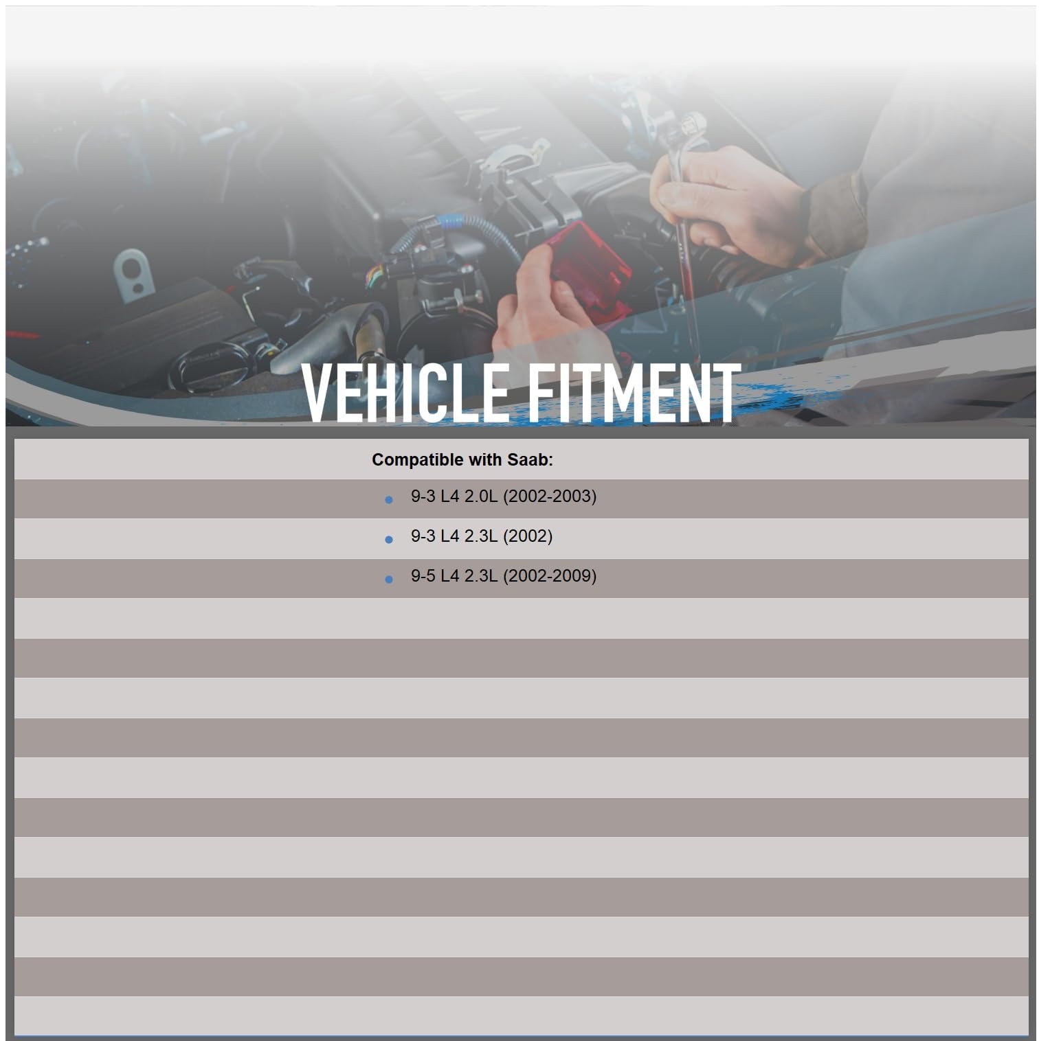 OEG Parts New Starter Compatible with Saab 9-3 9-5 2.3L 2002-2009 & Saab 9-3 2.0L 2002-2003 02 03 04 05 06 07 08 09 90458462, 51