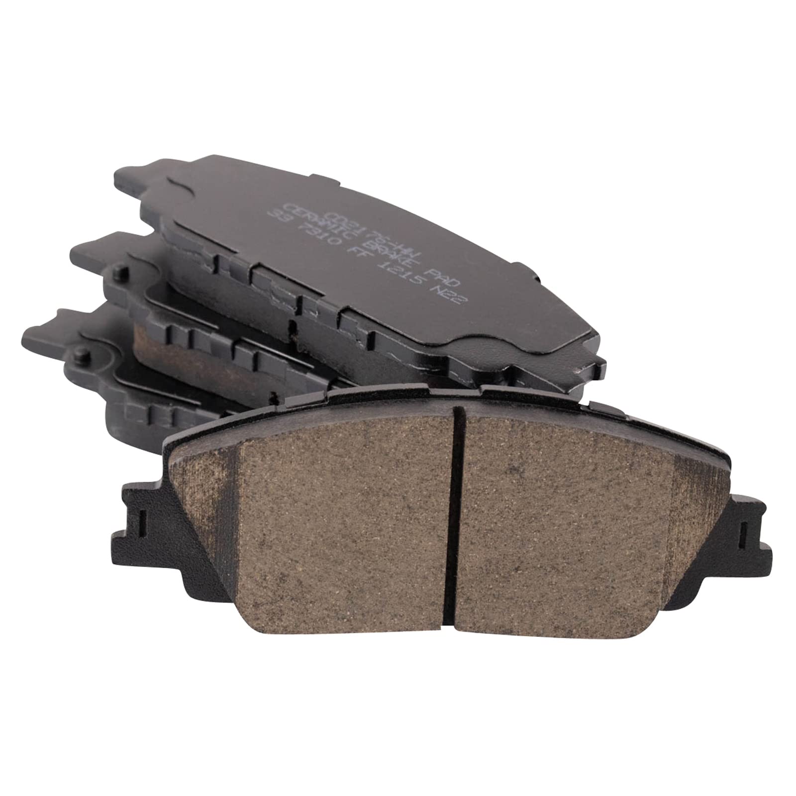 Trq Front Brake Pads Ceramic Compatible With 2019-2022 Toyota Corolla 2020-2022 Prius Prime