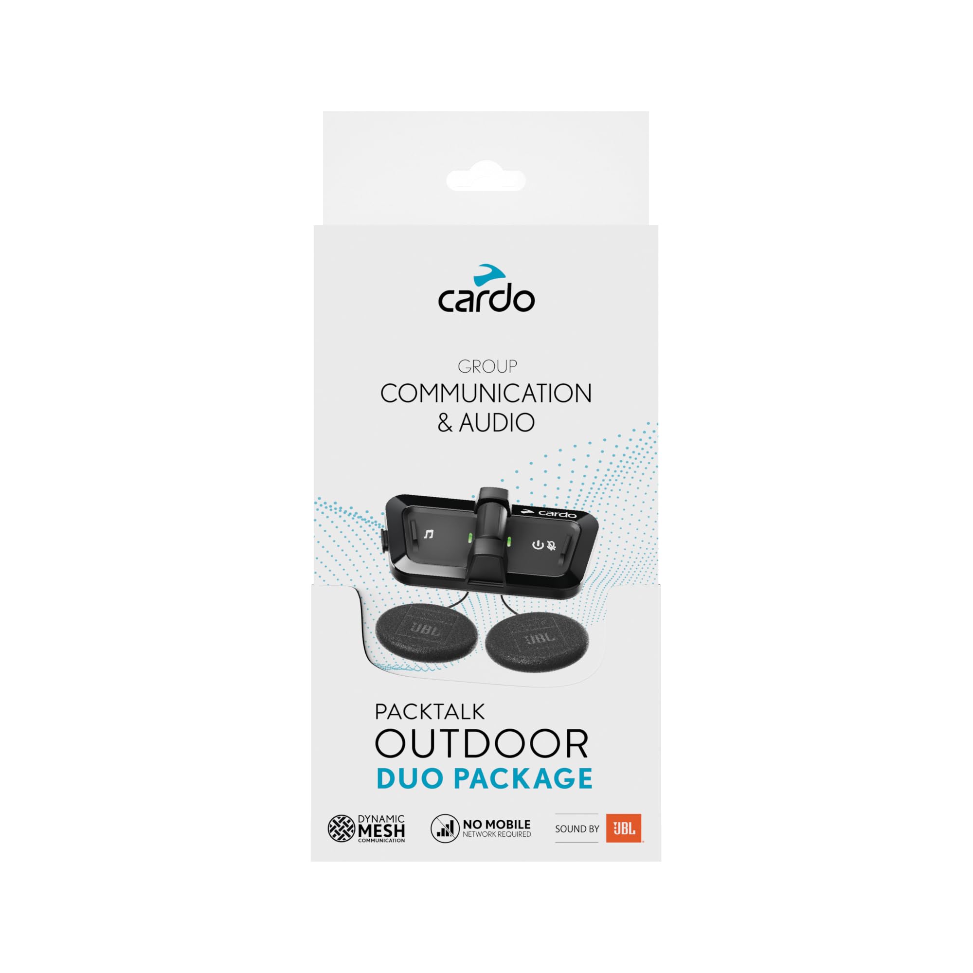 Cardo Packtalk Outdoor Helmet Communication System For Skiing, Snowboarding, Mountain Biking, Cycling And Other Outdoor Activiti