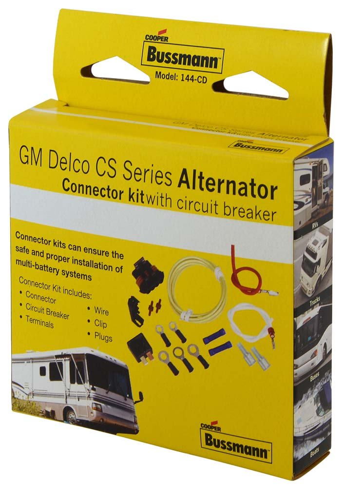 Bussmann (RB-GM-KIT) Delco CS Series Alternator Connector Kit for GM