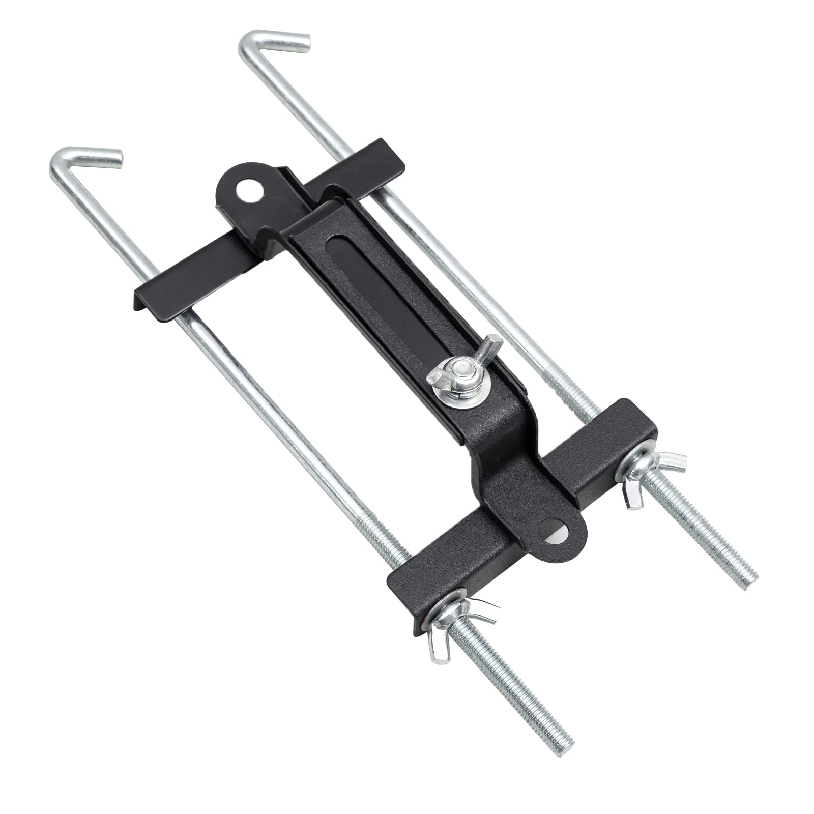 Aoerzn Premium Adjustable Battery Hold Down Tray, Universal Crossbar with J Bolt, 11in / 27cm, Corrosion Resistant for SUV Car