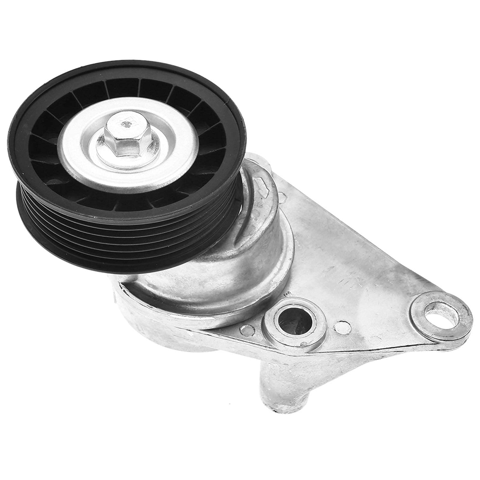 A-Premium Belt Tensioner Assembly With Pulley Compatible With Chevrolet, Gmc, Cadillac - Silverado, Savana, Suburban 1500, Tahoe, Sierra, Escalade, Rainier - V8 4.8L, 5.3L, 6.0L, 6.2L