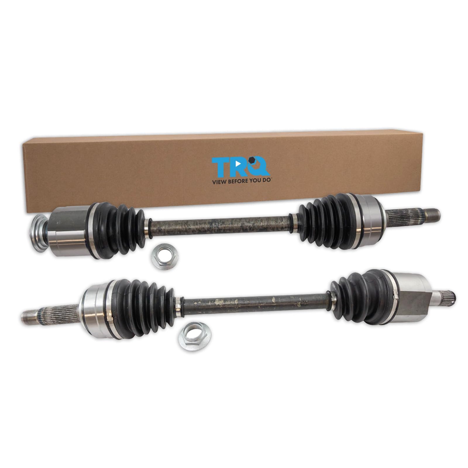 Trq Front Cv Axle Shaft Assembly Set Compatible With 2007-2009 Acura Mdx 2009-2011 Honda Pilot