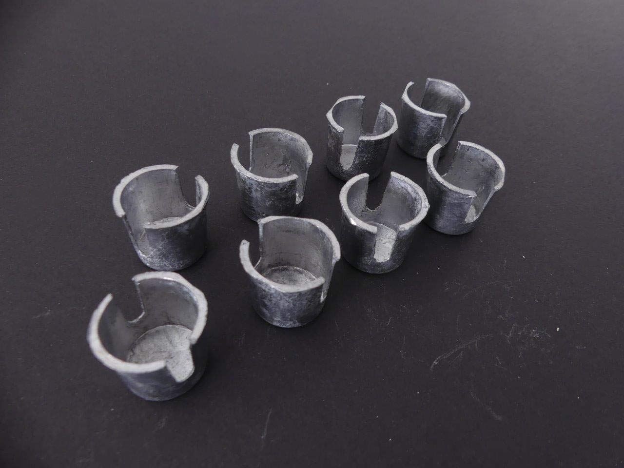 Lead Terminal Shims, Make Secure Connections To Worn Or Damaged Battery Posts, For Boat, Rv, Automobile, Cargo Van, Jet Ski, 8 P