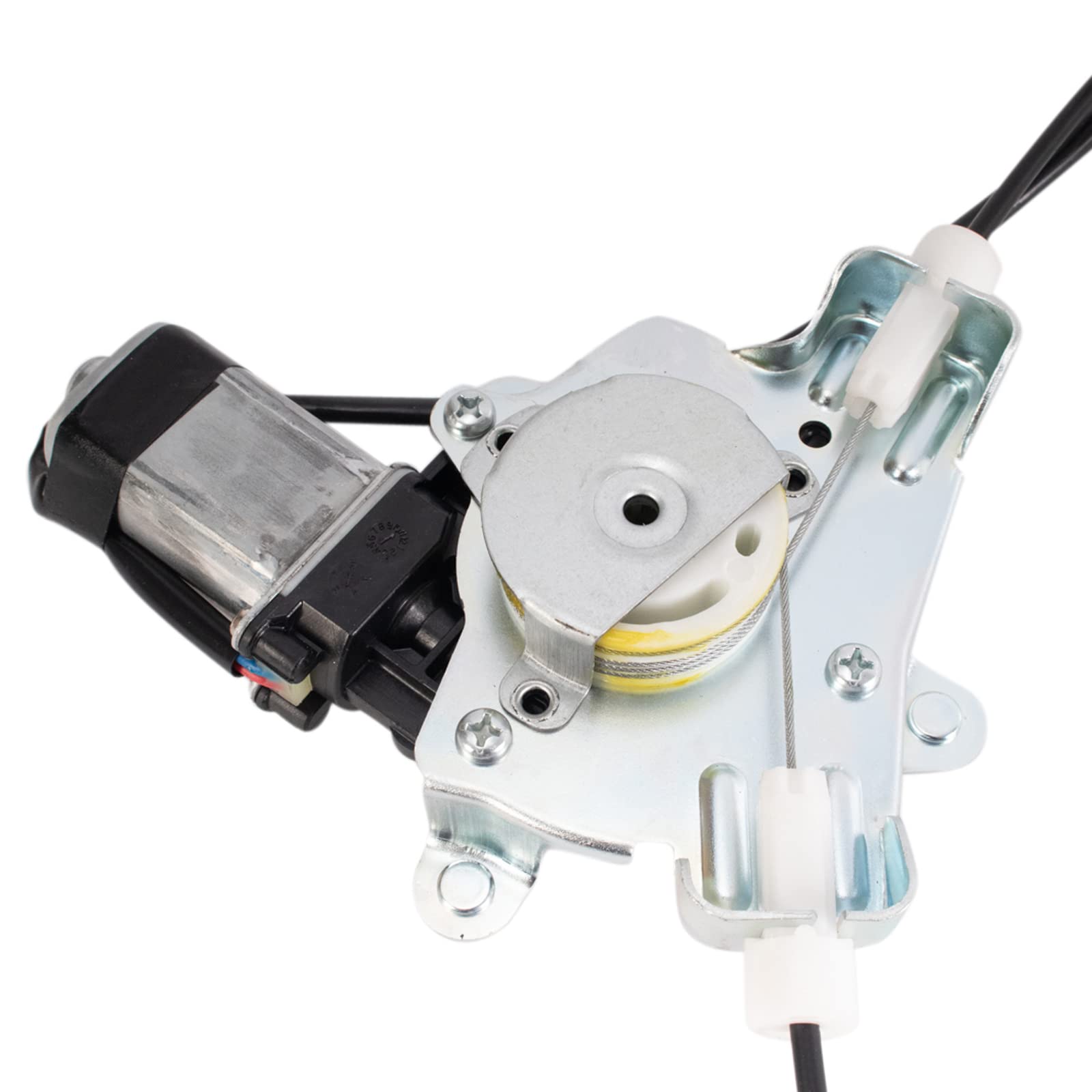 Trq Front Right Power Window Regulator & Motor Assembly Passenger Side Compatible With 2000-2005 Hyundai Accent