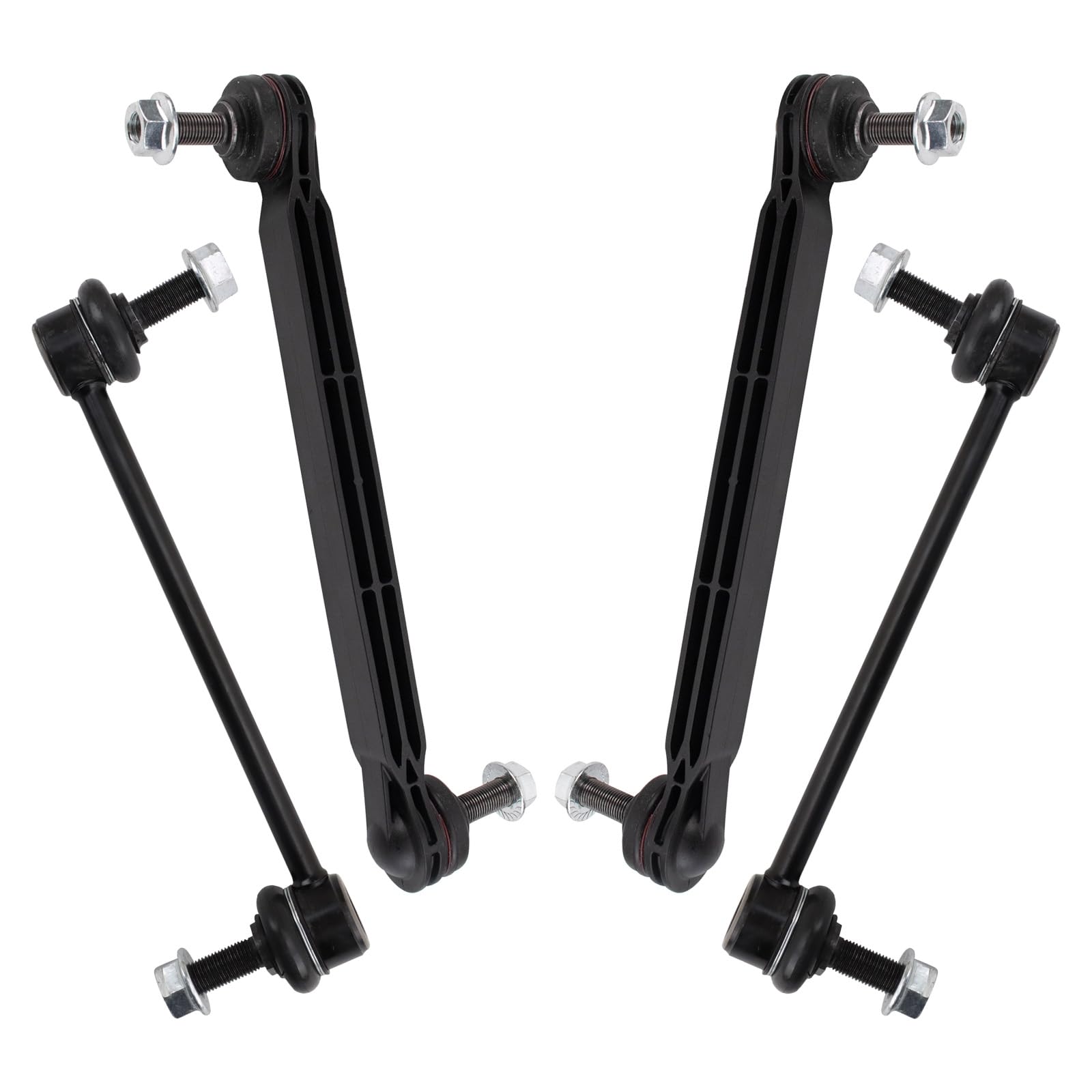 Trq Sway Bar Stabilizer Link Set Compatible With 2017-2019 Jeep Compass