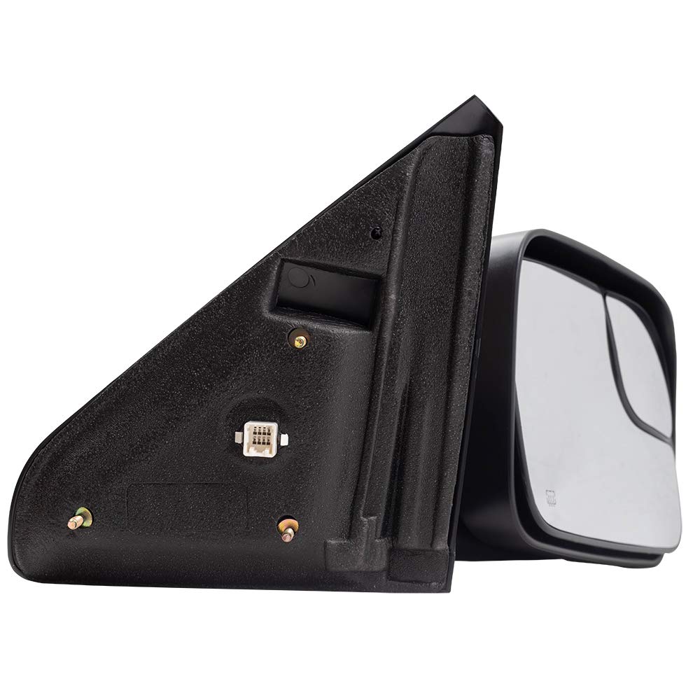Brock Replacement Passenger Power Side Trailer Tow Flip-Up Mirror Heated 7x10 Compatible with 2002-2008 Ram 1500 Pickup Truck 55077444AO