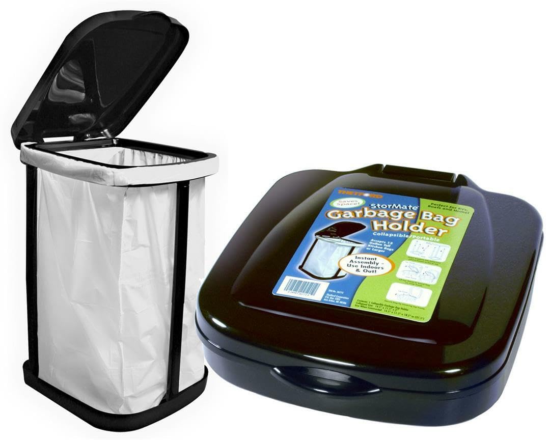 Thetford Stormate Collapsible Garbage Bag Holder - Thetford 36773, 13 Gallons