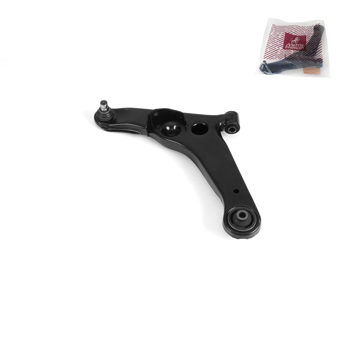 Metrix Premium Chassis Parts - Front Left Lower Control Arm W Ball Joint & Bushing Assembly Fits 2003-2006 Mitsubishi Outlander,