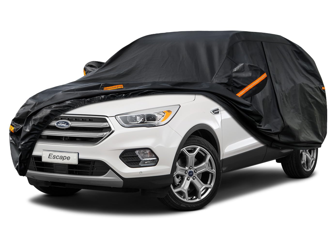 Kayme 7 Layers Suv Car Cover Custom Fit For Ford Escape (2000-2023) Waterproof All Weather For Automobiles, Outdoor Full Cover R