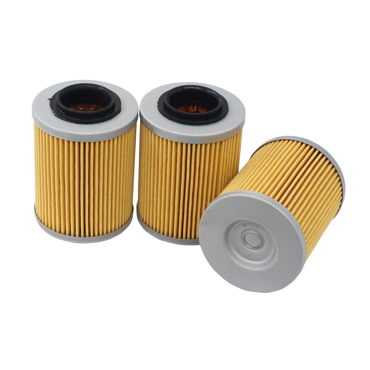 MOTOKU Pack of 3 Oil Filter for Bombardier Can-Am Outlander 500 570 650 Commander 800 1000 Electric Defender HD8 HD10 Maverick 1