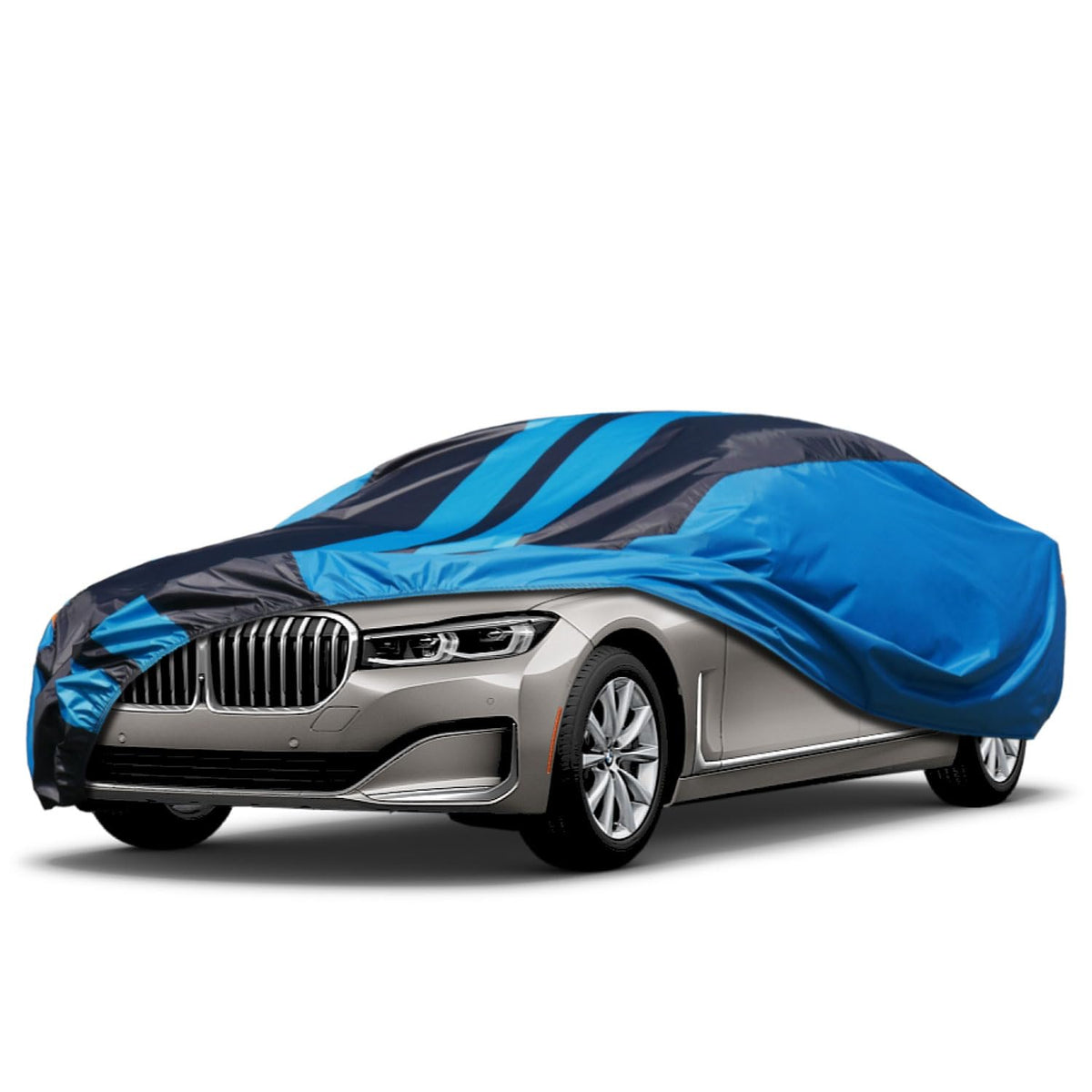 Kaugung Car Cover For Bmw 7 Series 740I 750I(1977-2025), Lightweight Waterproof Car Cover For Automobiles Resistant Outdoor Sun