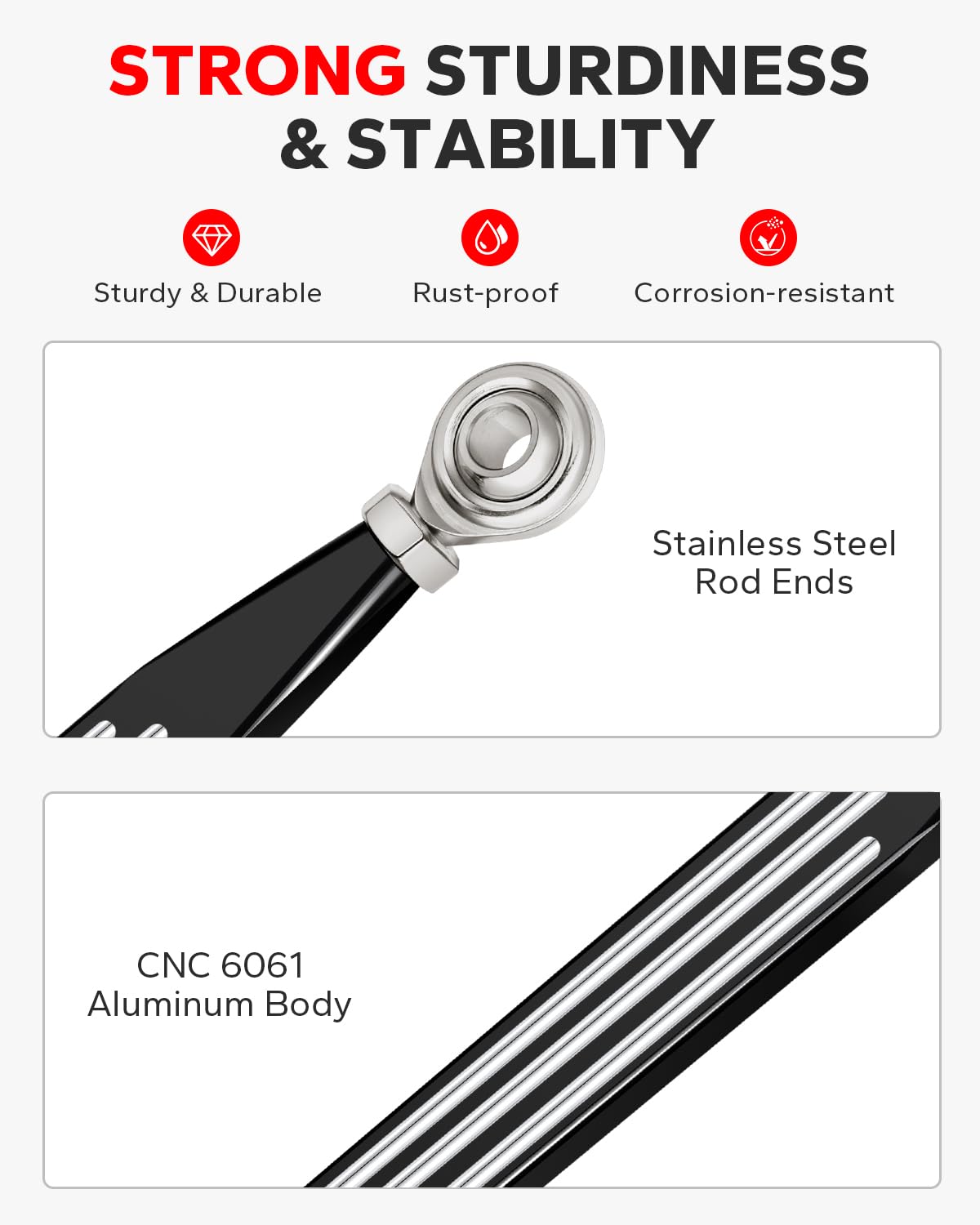 Amazicha Black Shift Linkage Compatible for Harley Davidson Softail Touring Road King Electra Glide Road Glide 1980-2024