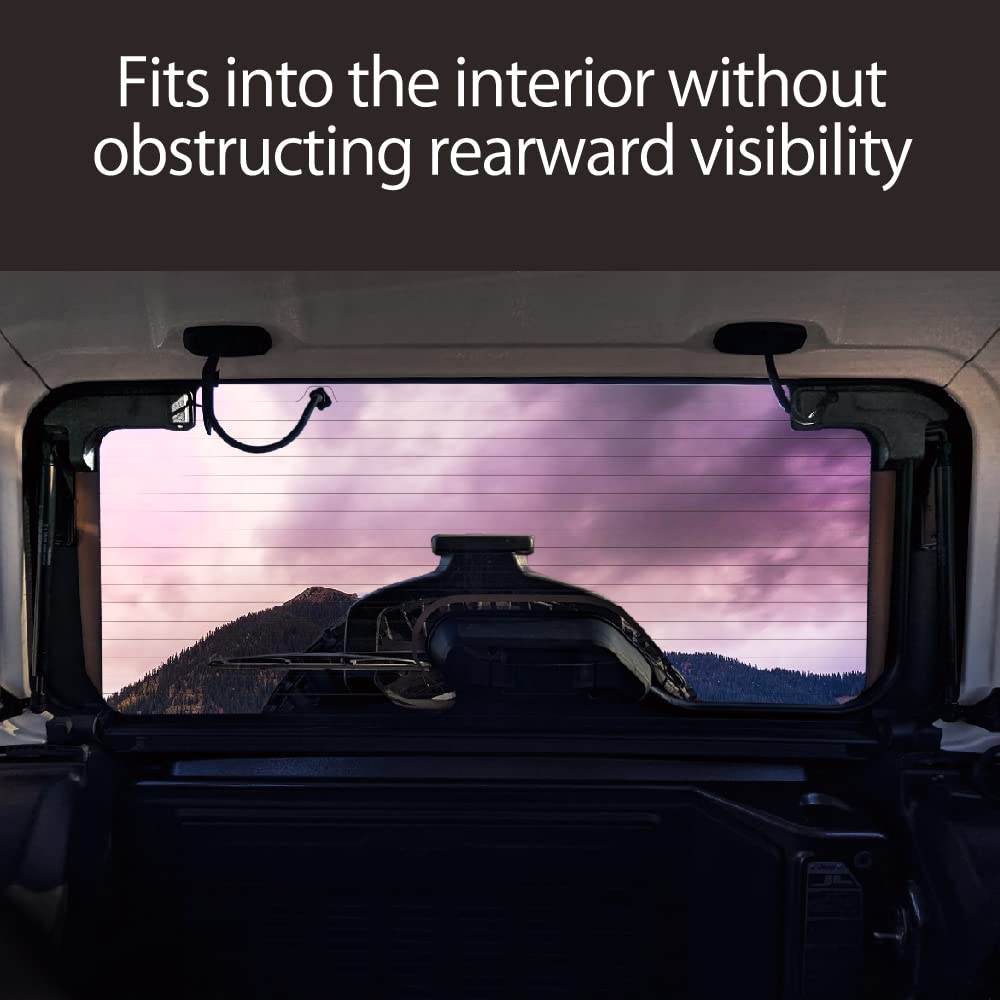 Azuto Rear Defogger Cable Cover For Jeep Wrangler (Jl) / Jeep Wrangler 4Xe 2018-2024 Wrangler Interior Accessories