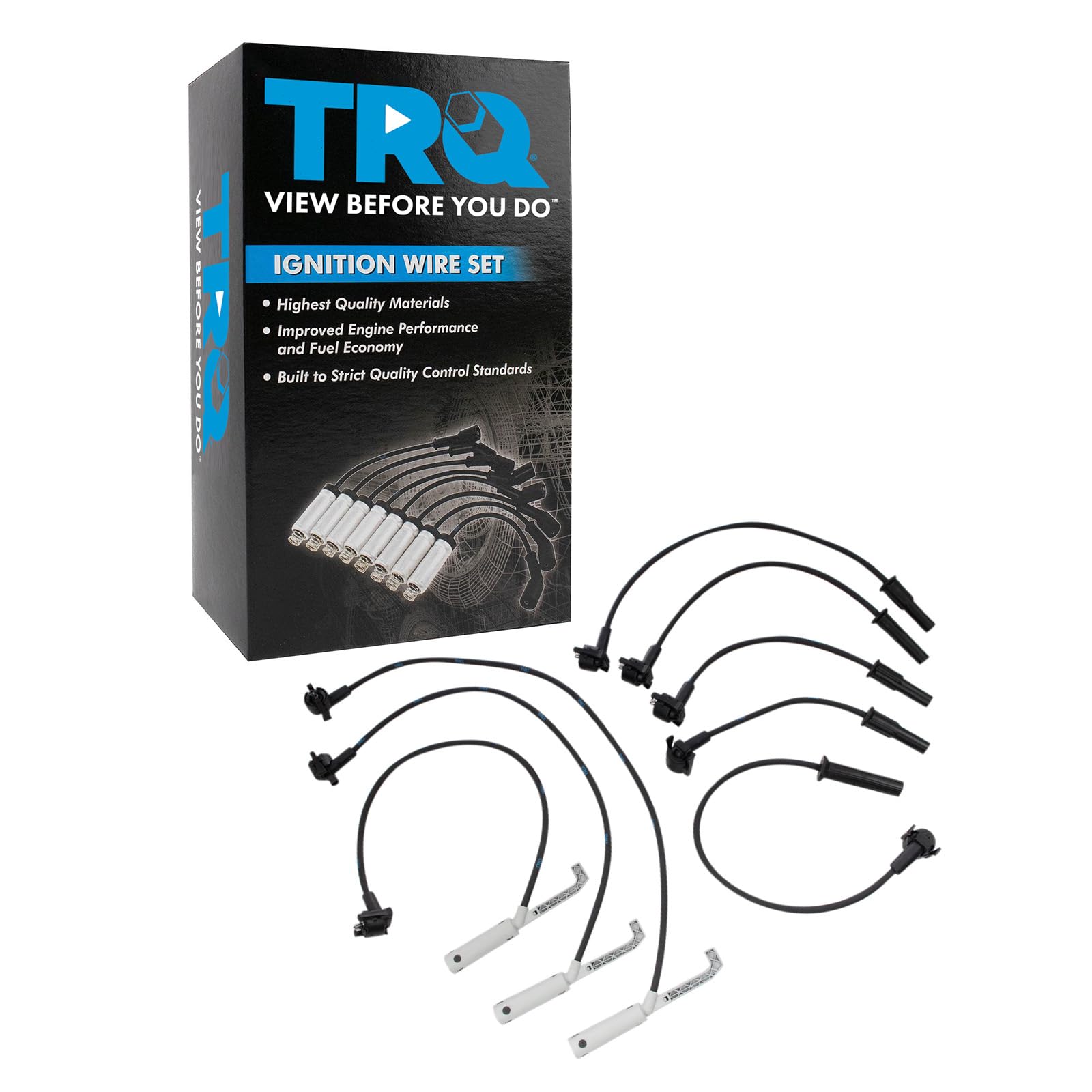 Trq Spark Plug Wire Set Compatible With 1995-2001 Ford Ranger 1998-2001 Mazda B2500