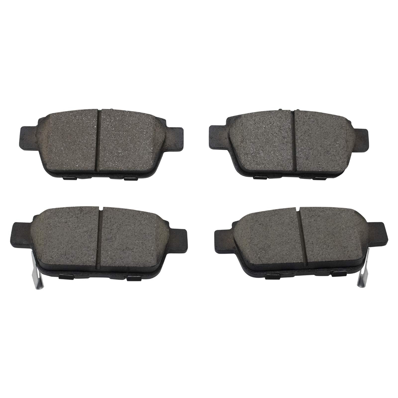 TRQ Rear Brake Pads Ceramic Compatible with 2009-2014 Acura TL 2006-2014 Honda Ridgeline