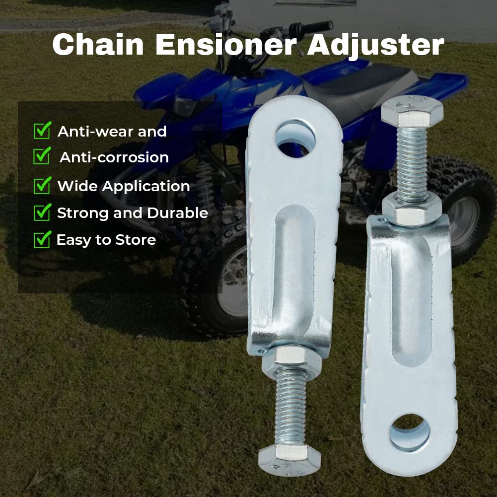 Autovic Chain Tensioner Adjuster Rear Carrier Tool For Yamaha Raptor 350 05-16 Warrior 350 89-05 Blaster 200 88-06 Breeze 89-04 Banshee 350 87-06 Grizzly 125 04-13 Tri-Z Ytz250 85-86 Quadricy