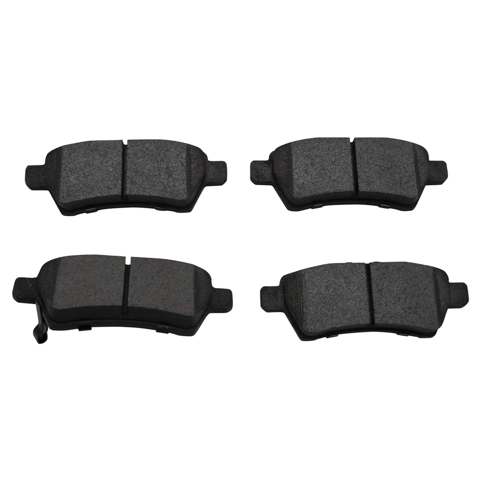 TRQ Rear Brake Pads Ceramic Compatible with 2005-2012 Nissan Pathfinder 2006-2007 Xterra