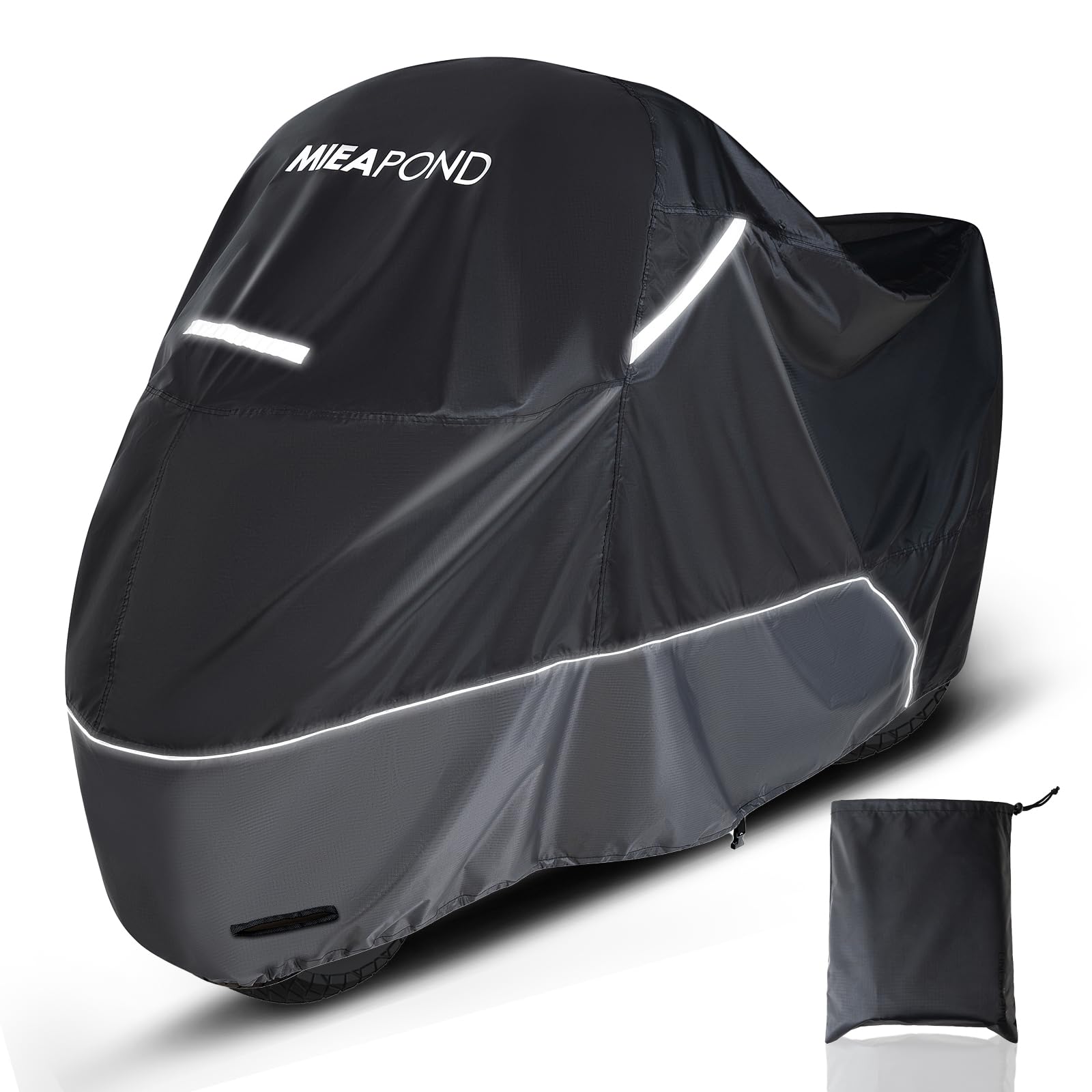 Motorcycle Cover Waterproof Outdoor All Weather Motorcycle Covers Heavy Duty Durable Outdoor Rain Uv Resistant Indoor Dust Night