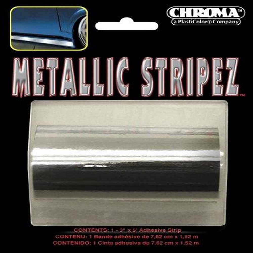 Chroma 3105 Smooth Chrome Metallic Tape Decal