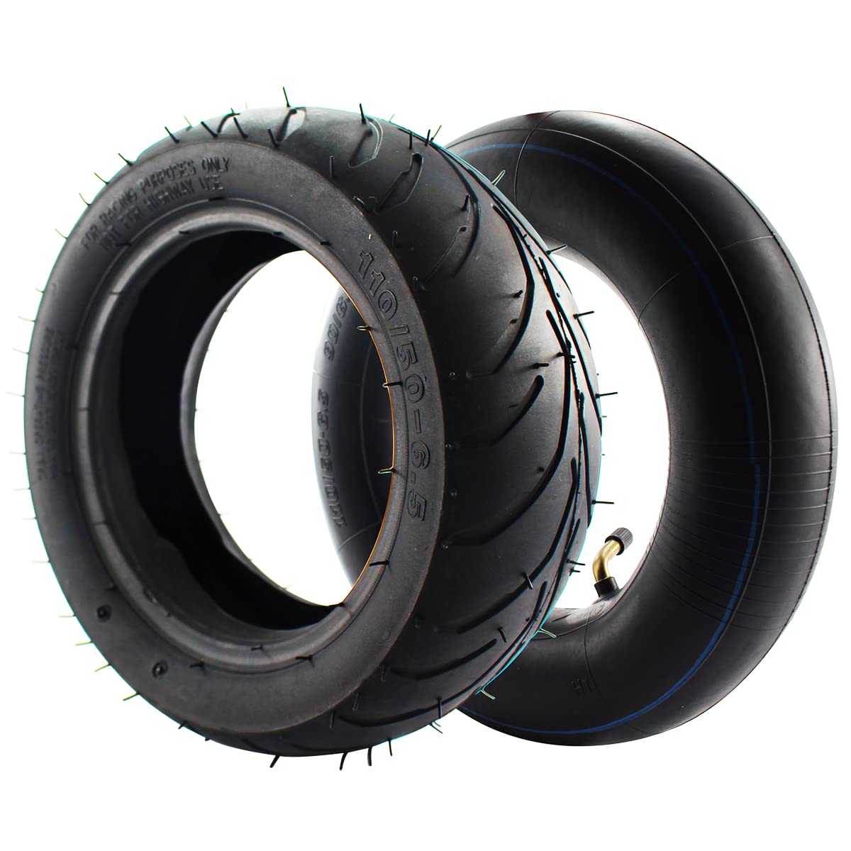 New Olym 110-50-6.5 Tires Inner Tube With Angled Valve Stemnner For 38Cc 47Cc 49Cc Mta1 Mta2 Cag Mx3 Gp-Rsr Mini Pocket Dirt Pit