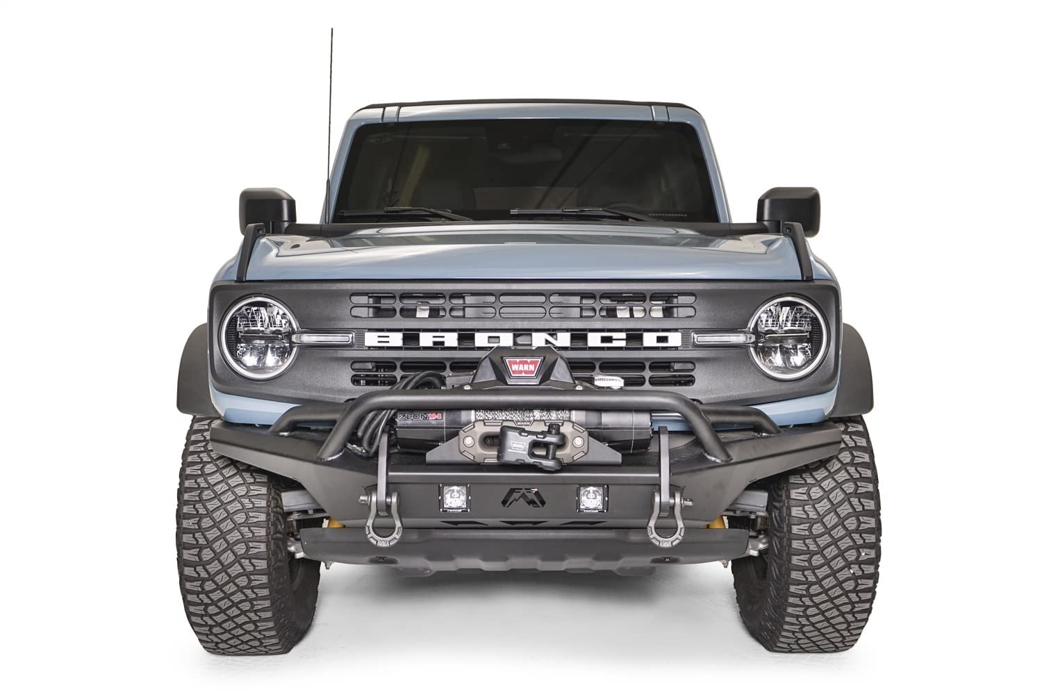 Fab Fours Inc. Fb21-B5252-1 Front Replacement Bumper Fits Ford Bronco