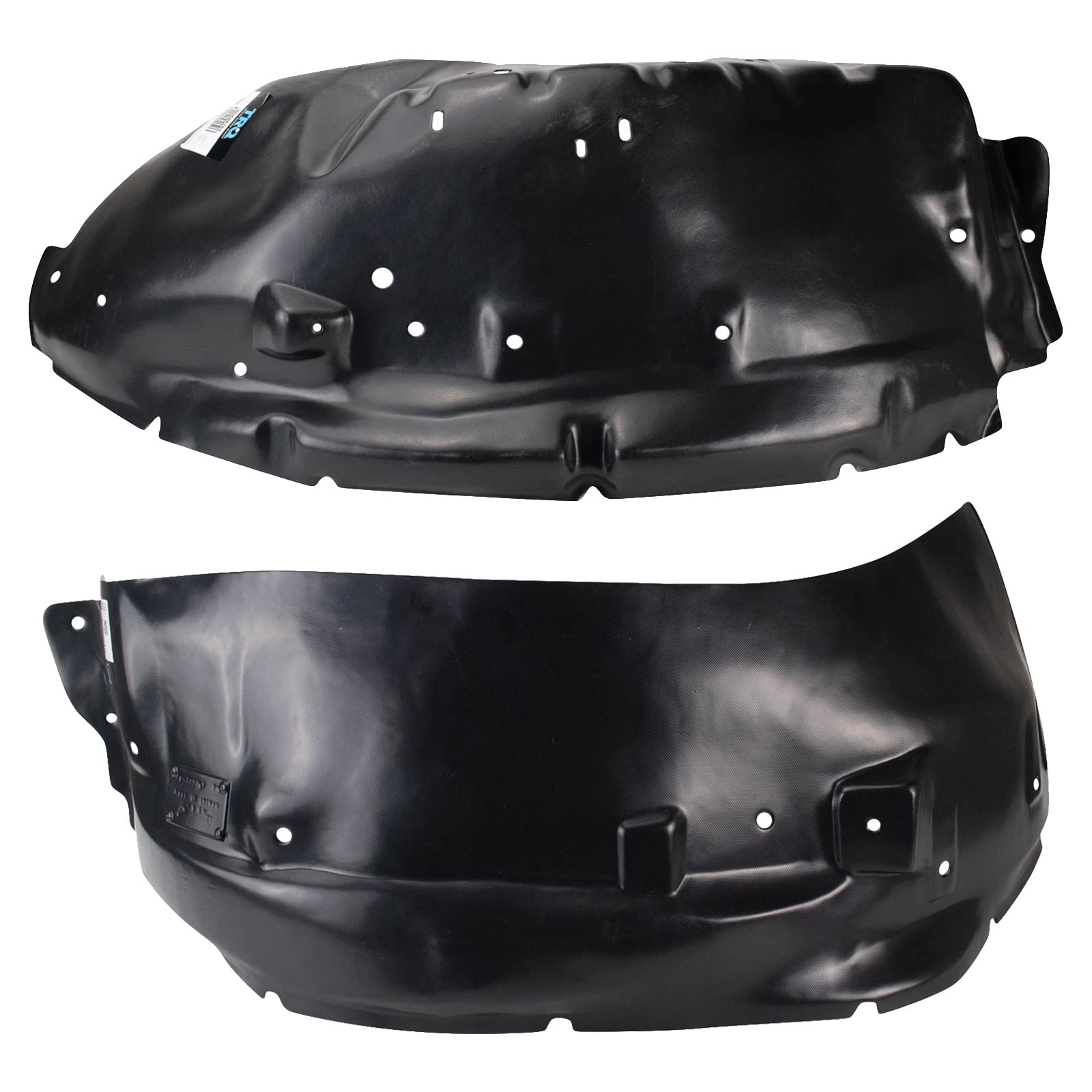Trq Front Inner Fender Liner Set Compatible With 2007-2010 Chevrolet Colorado 2007-2012 Gmc Canyon Gm1249186 Gm1250117