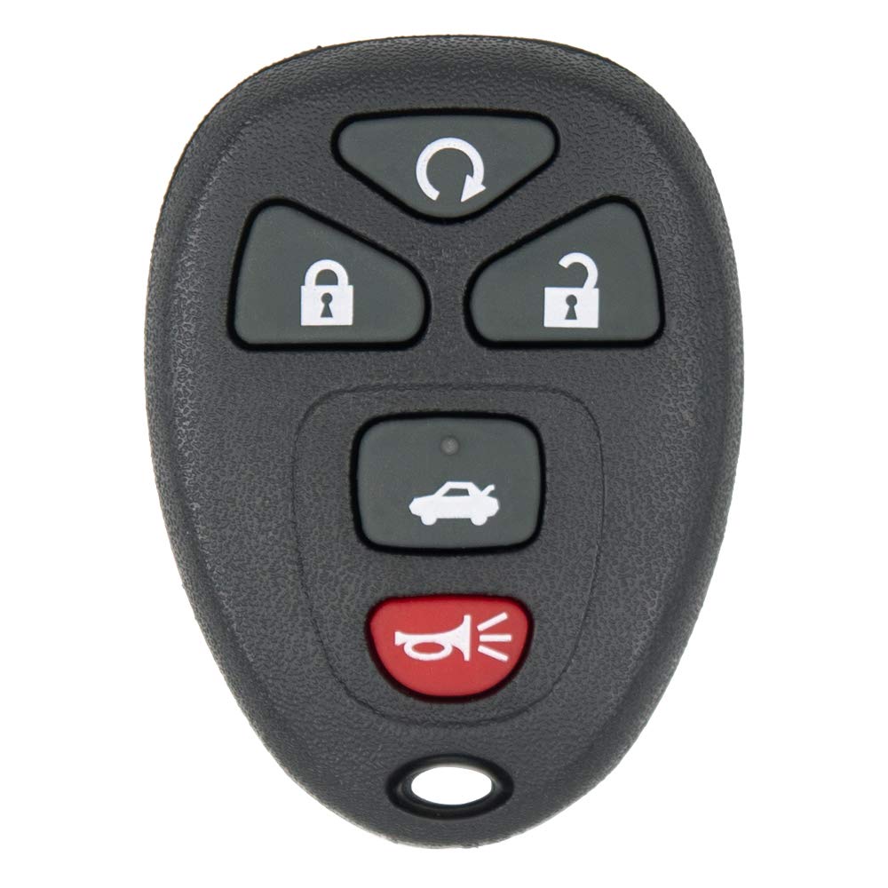 Keyless2Go Replacement for New Keyless Entry Remote Start Car Key Fob for 22733524 KOBGT04A Malibu Cobalt G5 G6 Grand Prix Lacro